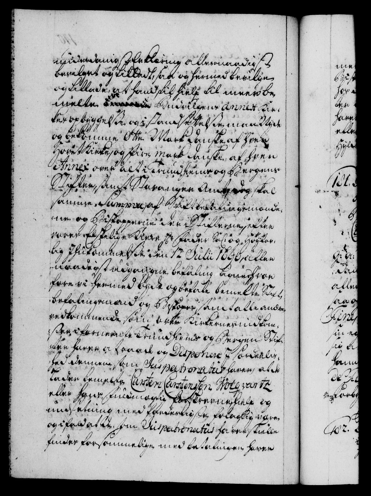 Danske Kanselli 1572-1799, AV/RA-EA-3023/F/Fc/Fca/Fcaa/L0026: Norske registre, 1729-1730, p. 140b