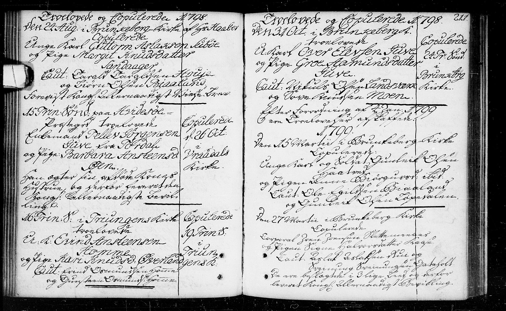 Kviteseid kirkebøker, SAKO/A-276/F/Fa/L0003: Parish register (official) no. I 3, 1787-1799, p. 211