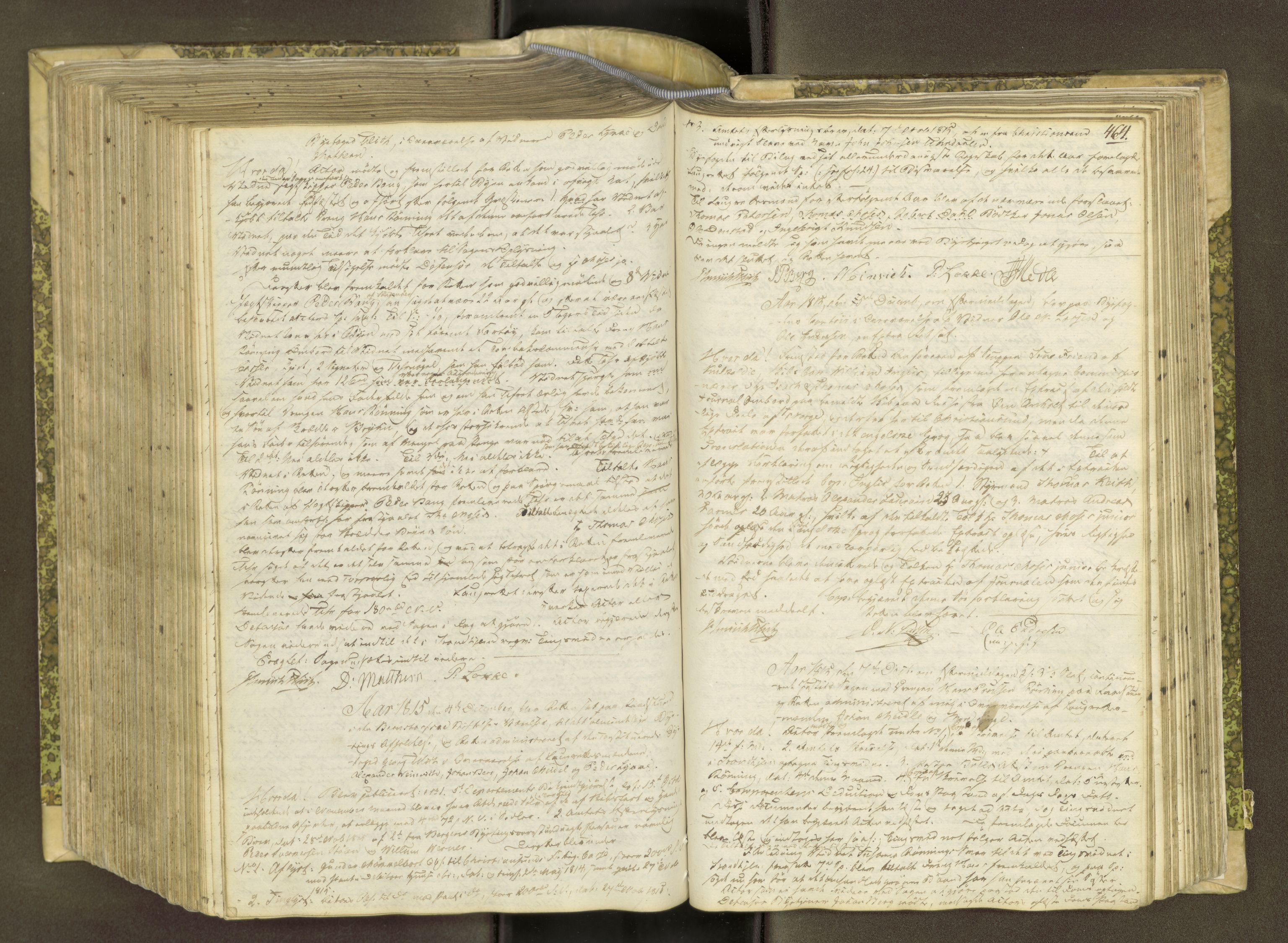 Kristiansund byfogd, AV/SAT-A-4587/A/01/L0007: Justisprotokoll. Aut. 14.03.1808, 1808-1817, p. 463b-464a