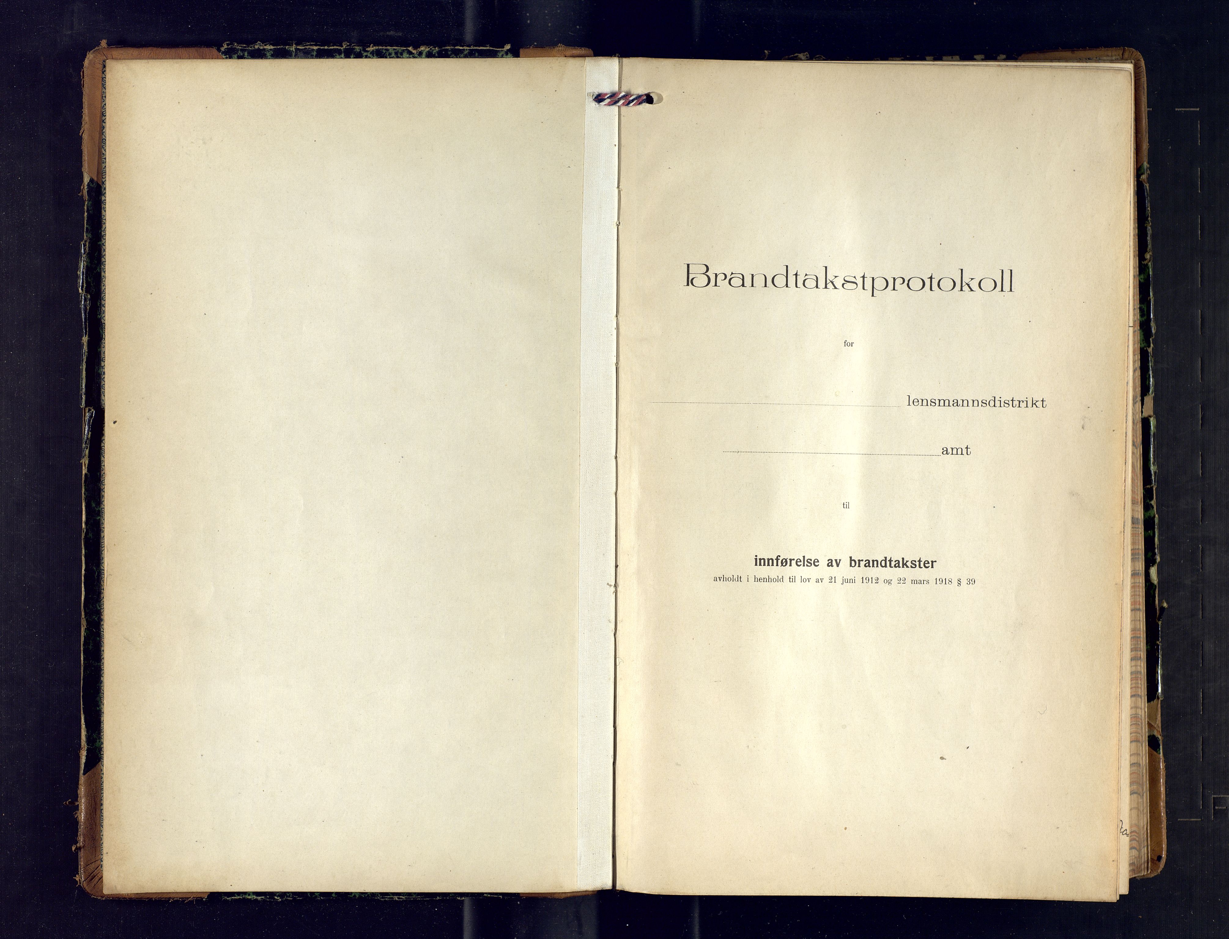 Lyngen lensmannskontor, AV/SATØ-SATO-99/F/Fm/Fmb/L0122: Branntakstprotokoller, 1919-1921