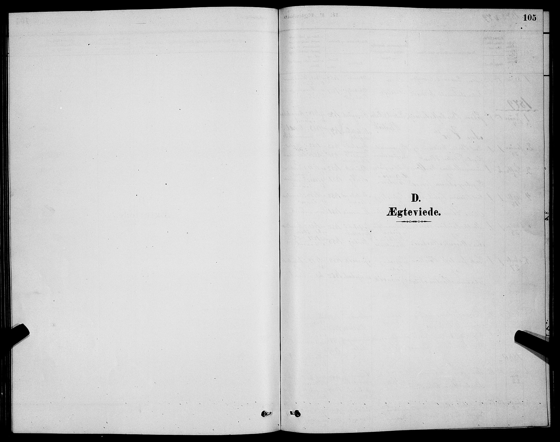 Sand/Bjarkøy sokneprestkontor, SATØ/S-0811/I/Ia/Iab/L0002klokker: Parish register (copy) no. 2, 1878-1890, p. 105