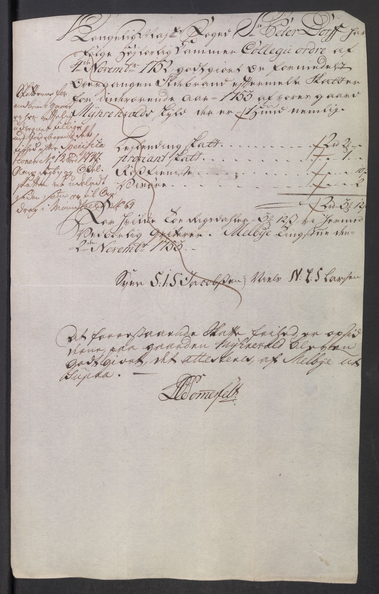 Rentekammeret inntil 1814, Reviderte regnskaper, Fogderegnskap, AV/RA-EA-4092/R18/L1349: Fogderegnskap Hadeland, Toten og Valdres, 1752-1753, p. 638