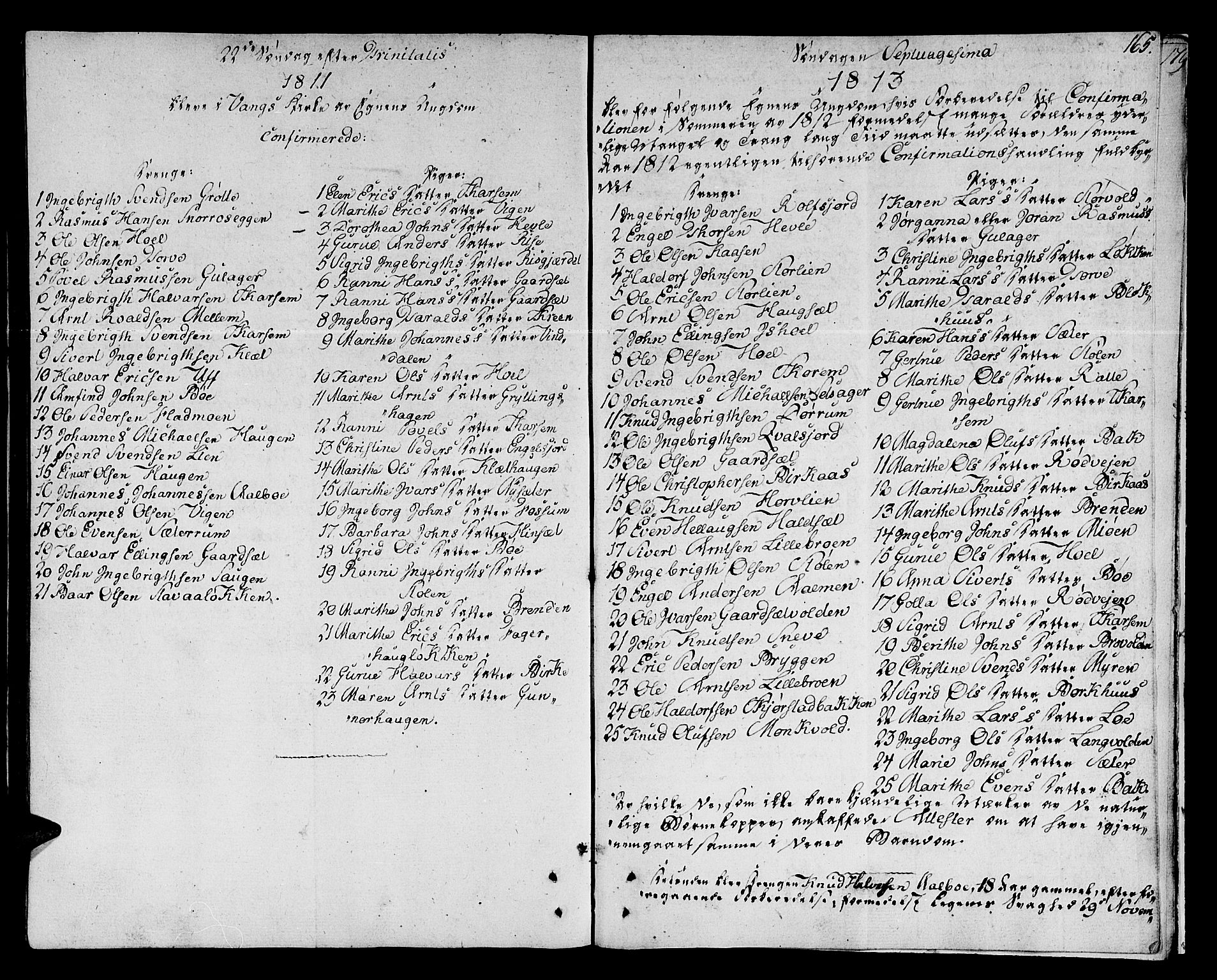 Ministerialprotokoller, klokkerbøker og fødselsregistre - Sør-Trøndelag, AV/SAT-A-1456/678/L0894: Parish register (official) no. 678A04, 1806-1815, p. 165