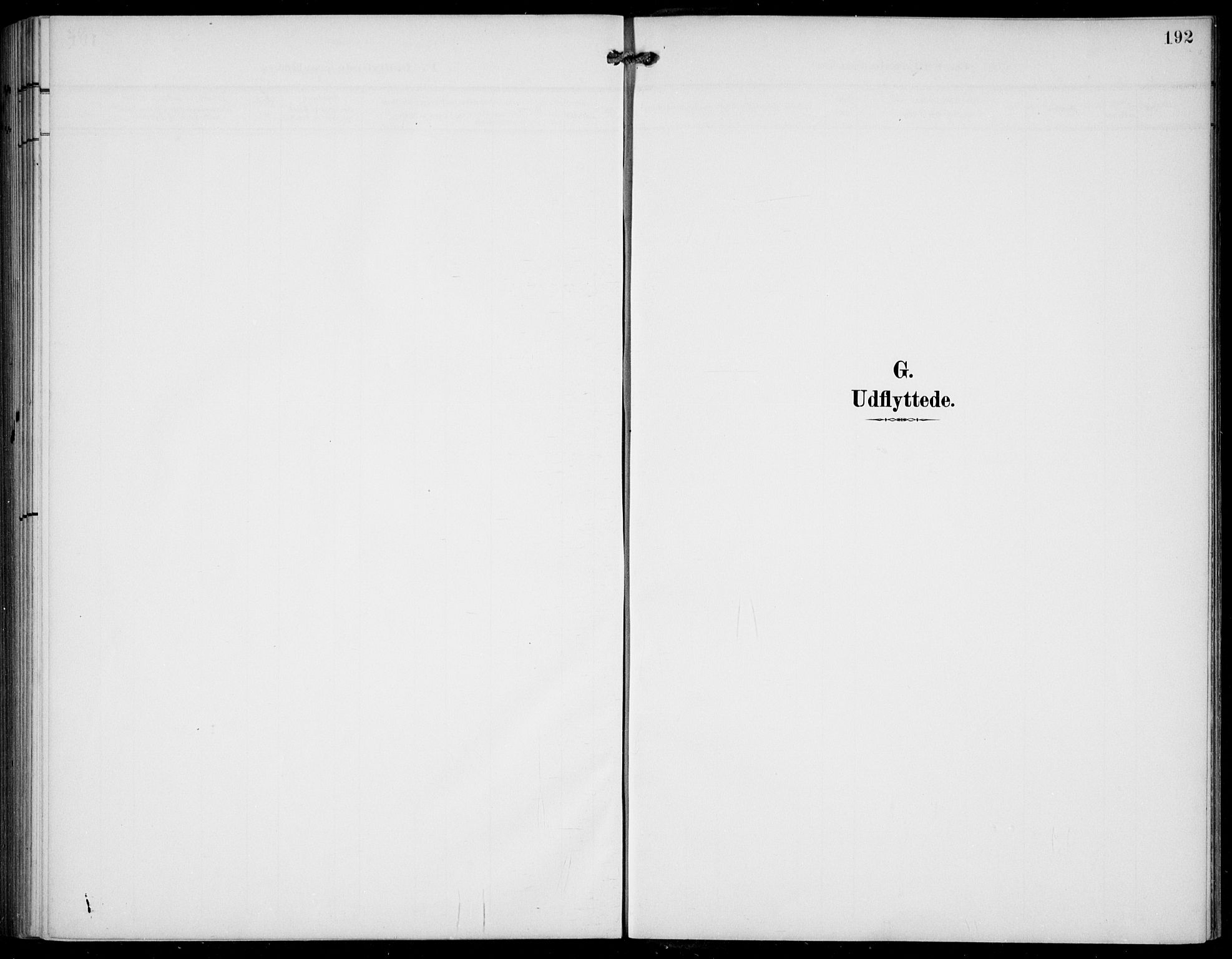 Jostedal sokneprestembete, AV/SAB-A-80601/H/Hab/Haba/L0002: Parish register (copy) no. A 2, 1907-1931, p. 192