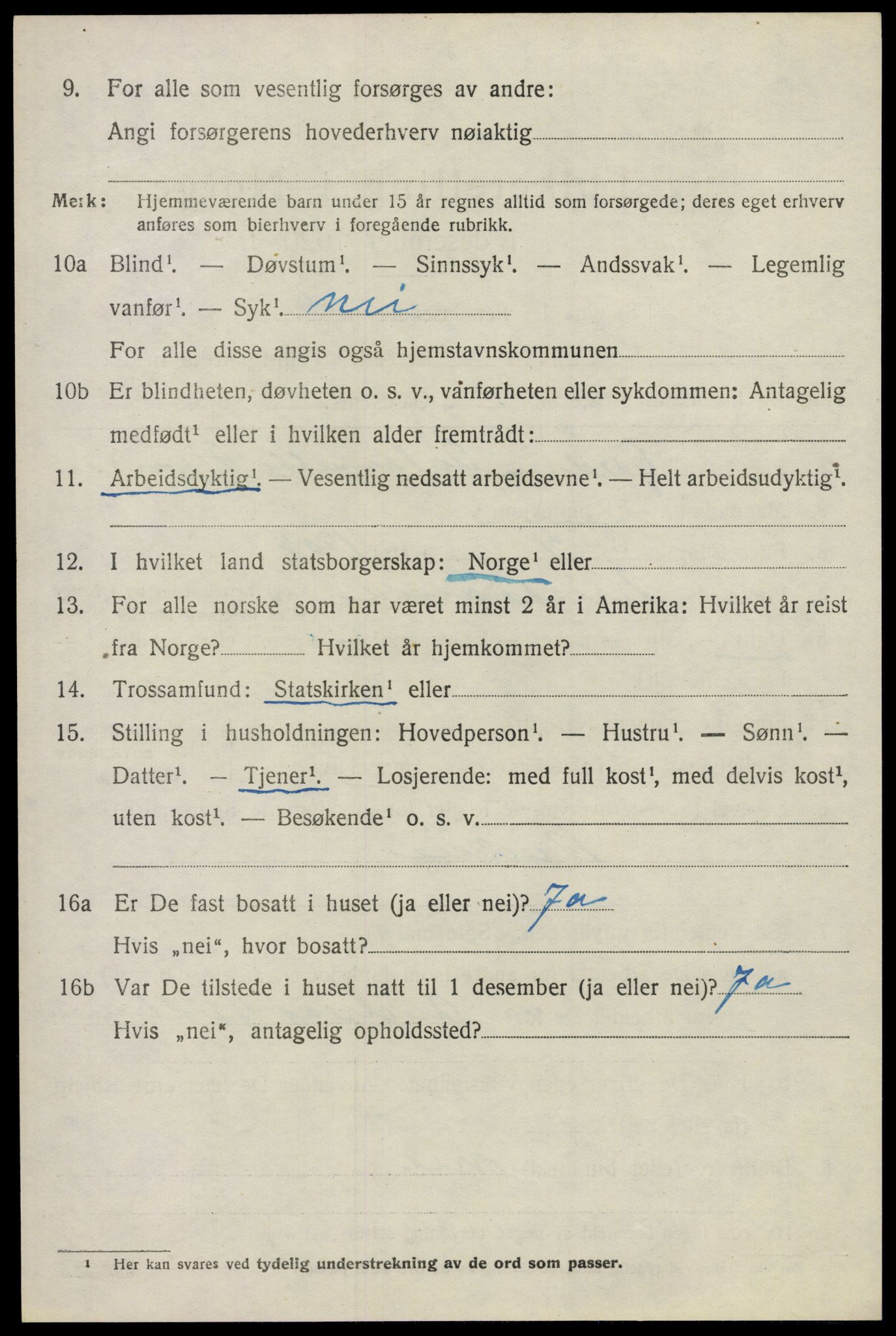 SAO, 1920 census for Sørum, 1920, p. 1668