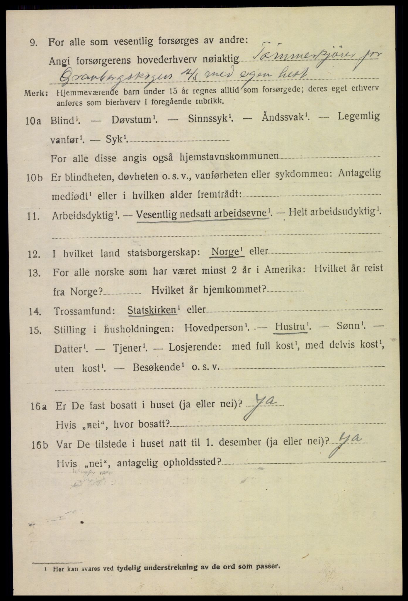 SAH, 1920 census for Våler (Hedmark), 1920, p. 10168