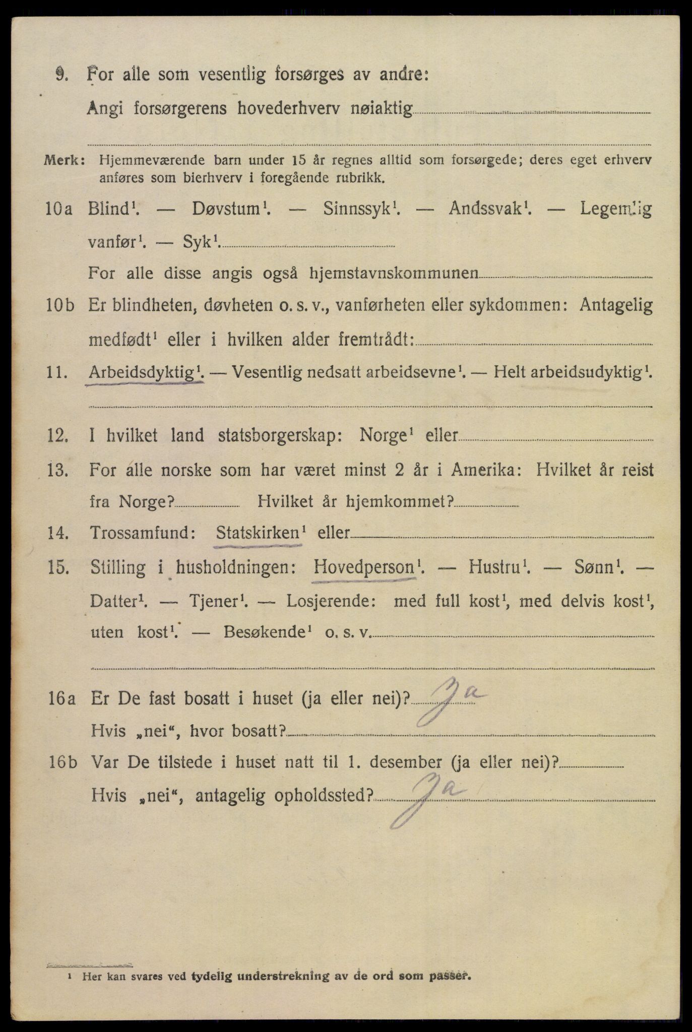 SAKO, 1920 census for Hol (Buskerud), 1920, p. 2788