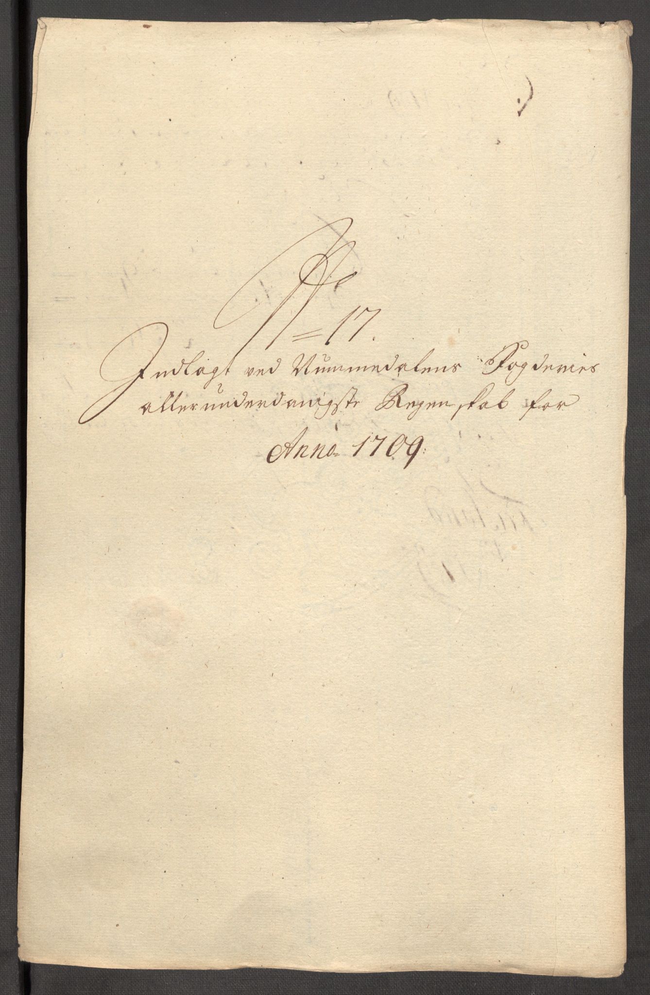 Rentekammeret inntil 1814, Reviderte regnskaper, Fogderegnskap, RA/EA-4092/R64/L4431: Fogderegnskap Namdal, 1709-1710, p. 159