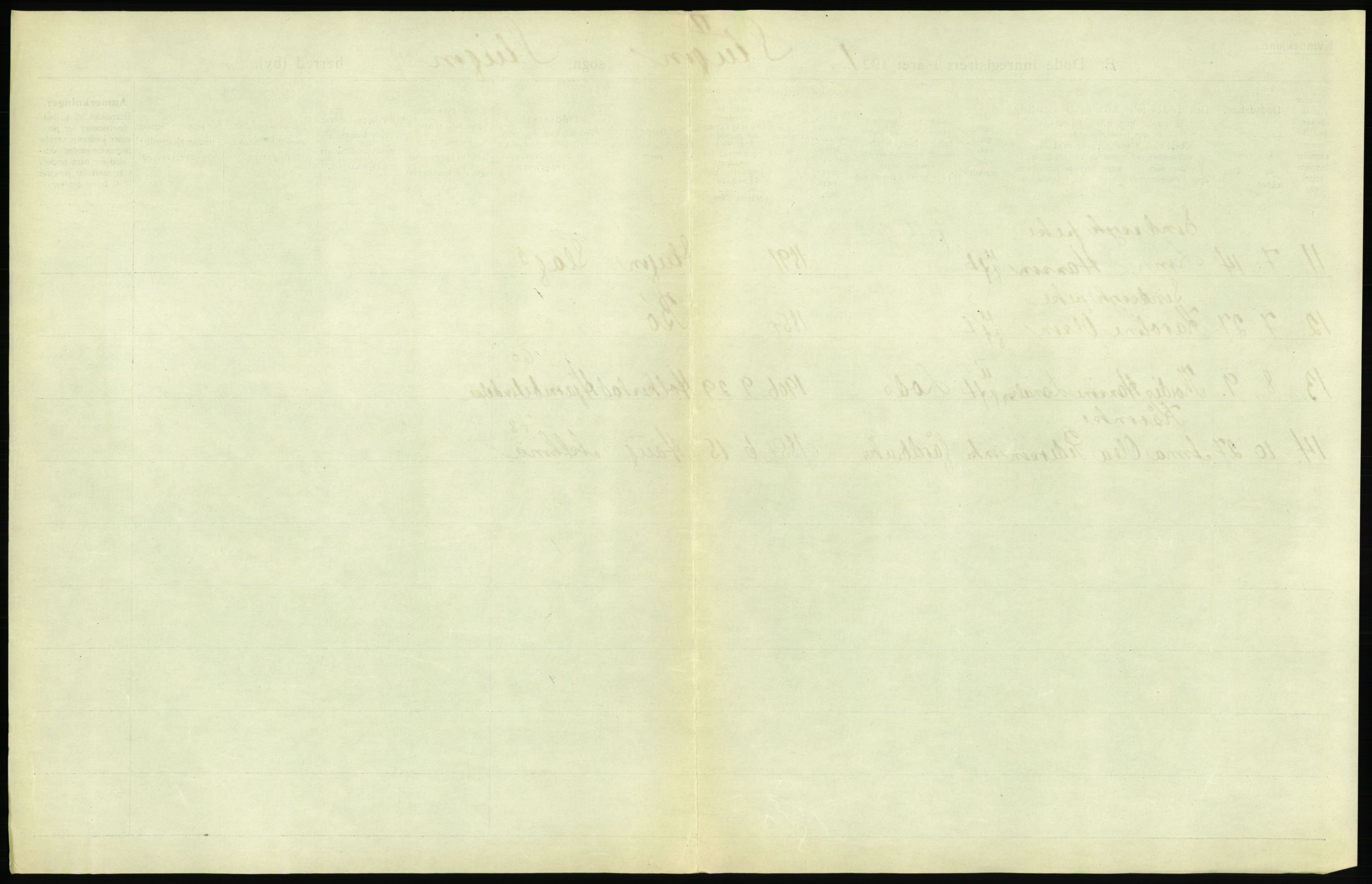 Statistisk sentralbyrå, Sosiodemografiske emner, Befolkning, AV/RA-S-2228/D/Df/Dfc/Dfca/L0051: Nordland fylke: Døde. Bygder og byer., 1921