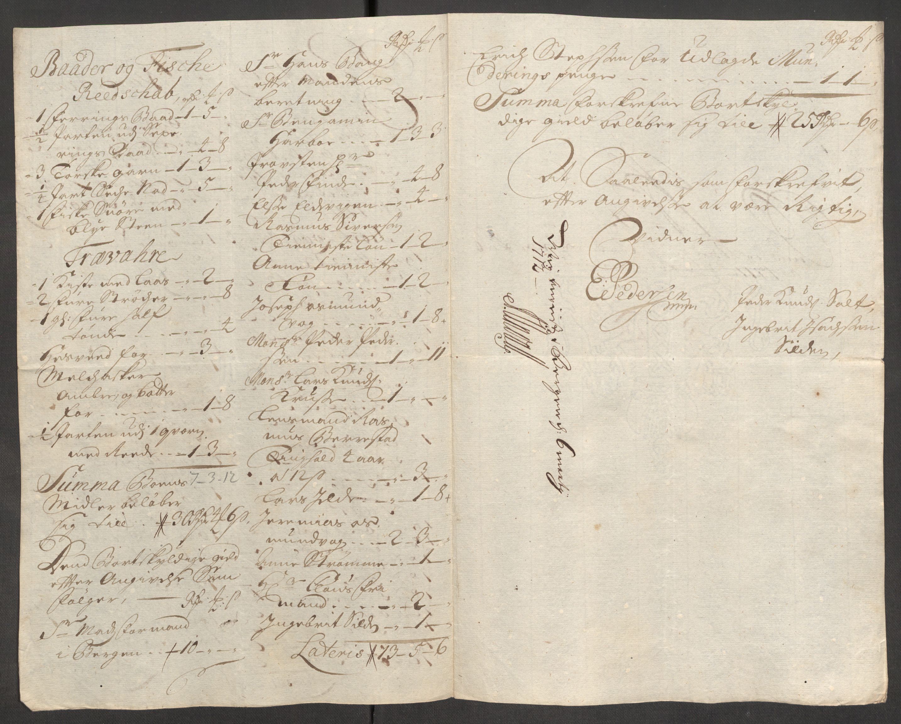 Rentekammeret inntil 1814, Reviderte regnskaper, Fogderegnskap, AV/RA-EA-4092/R53/L3433: Fogderegnskap Sunn- og Nordfjord, 1710-1711, p. 474