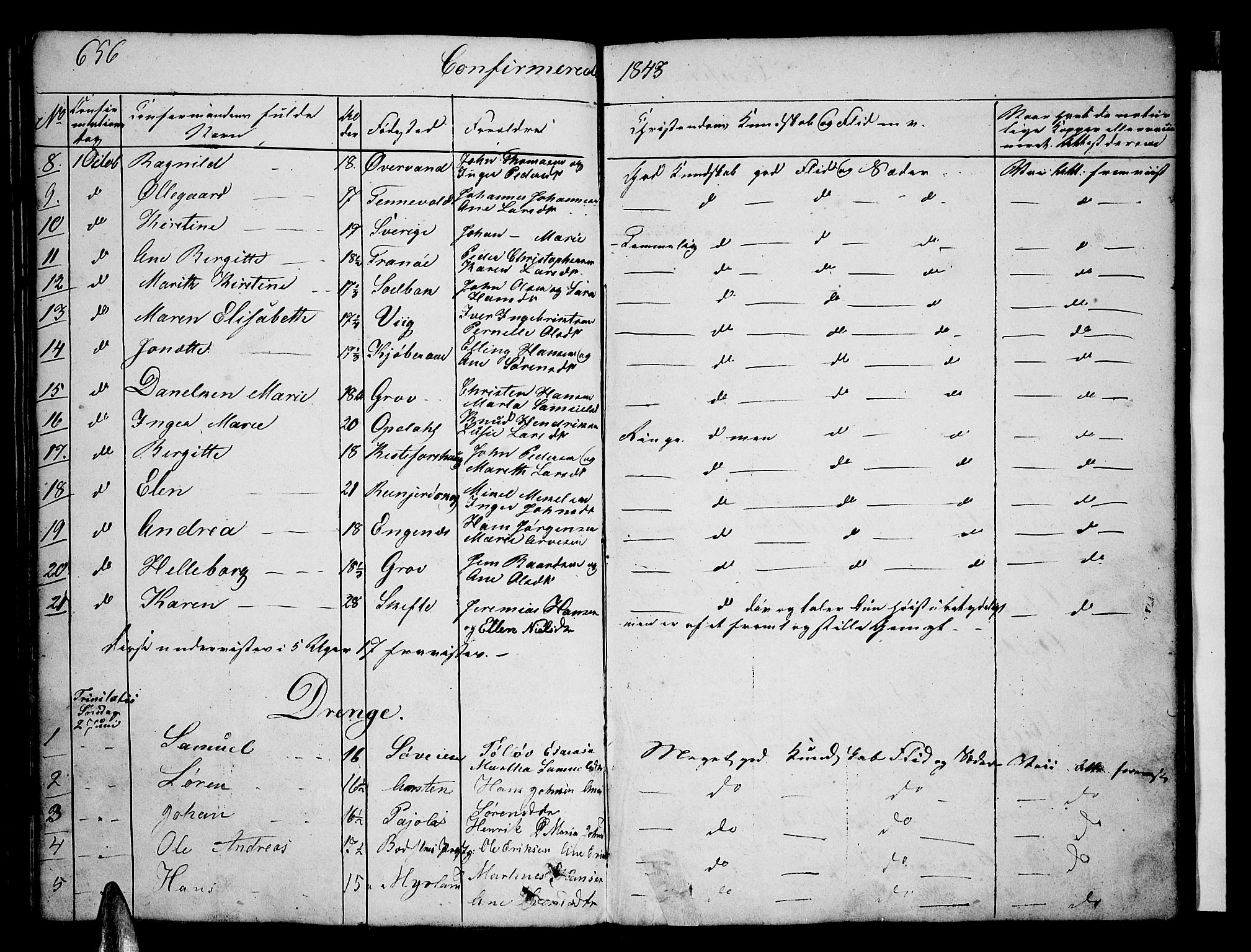 Ibestad sokneprestembete, SATØ/S-0077/H/Ha/Hab/L0003klokker: Parish register (copy) no. 3, 1833-1852, p. 656