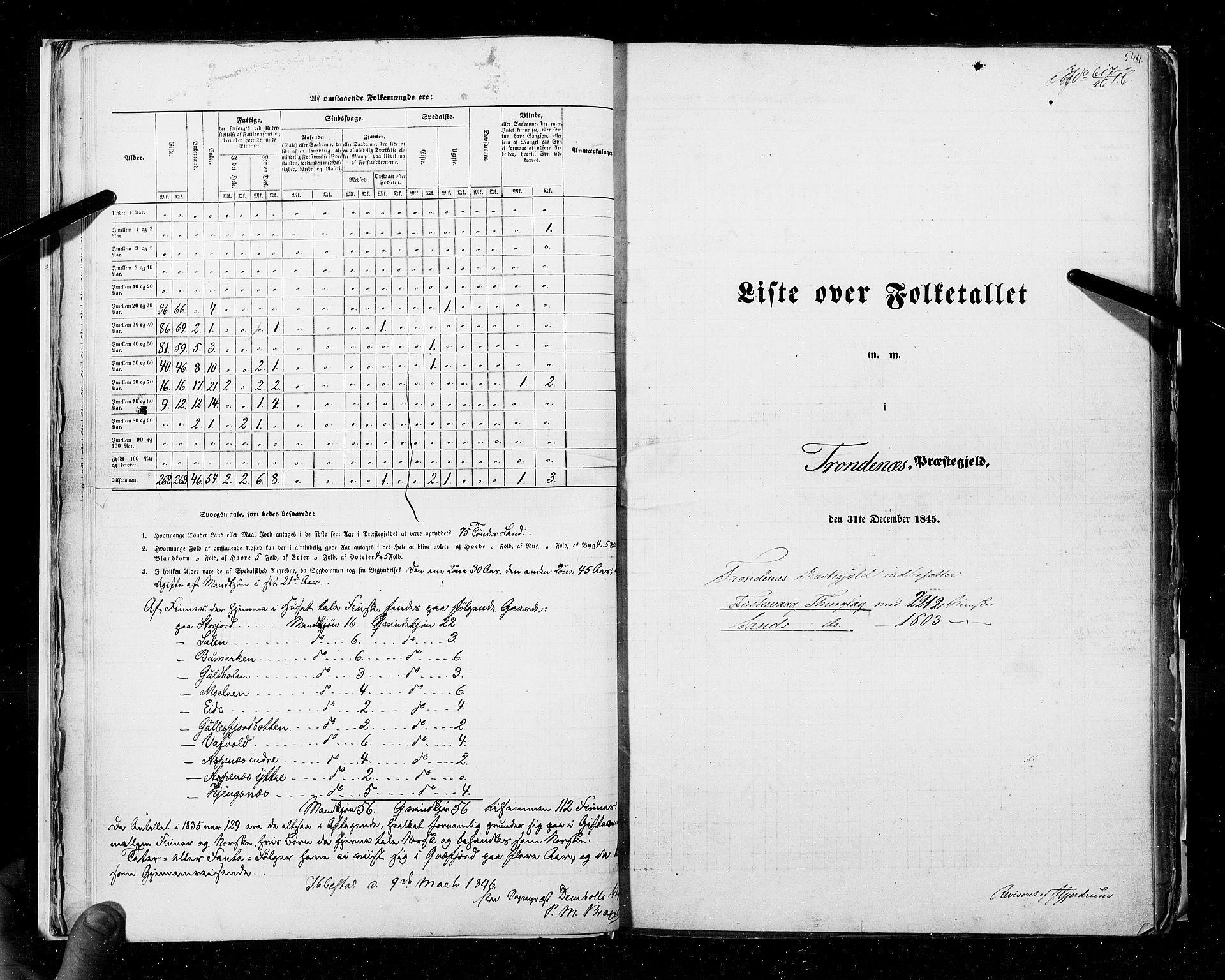 RA, Census 1845, vol. 9C: Finnmarken amt, 1845, p. 544