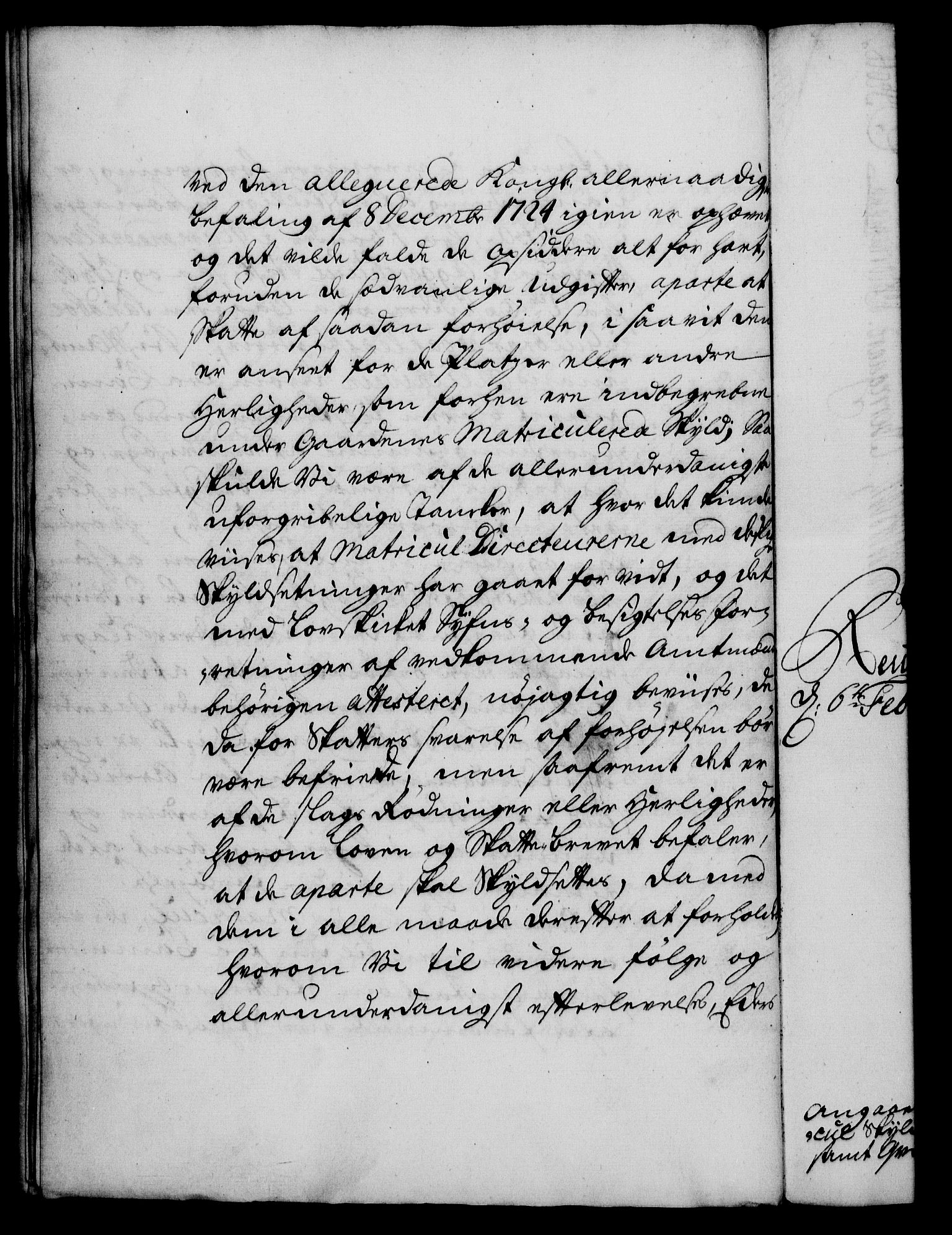 Rentekammeret, Kammerkanselliet, RA/EA-3111/G/Gf/Gfa/L0017: Norsk relasjons- og resolusjonsprotokoll (merket RK 52.17), 1734, p. 131