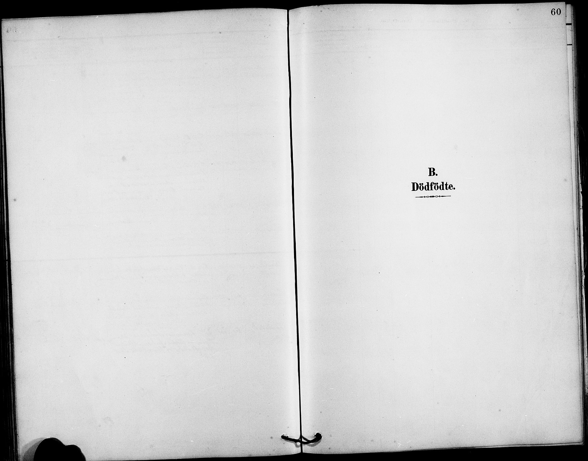 Haus sokneprestembete, SAB/A-75601/H/Hab: Parish register (copy) no. B 3, 1885-1899, p. 60