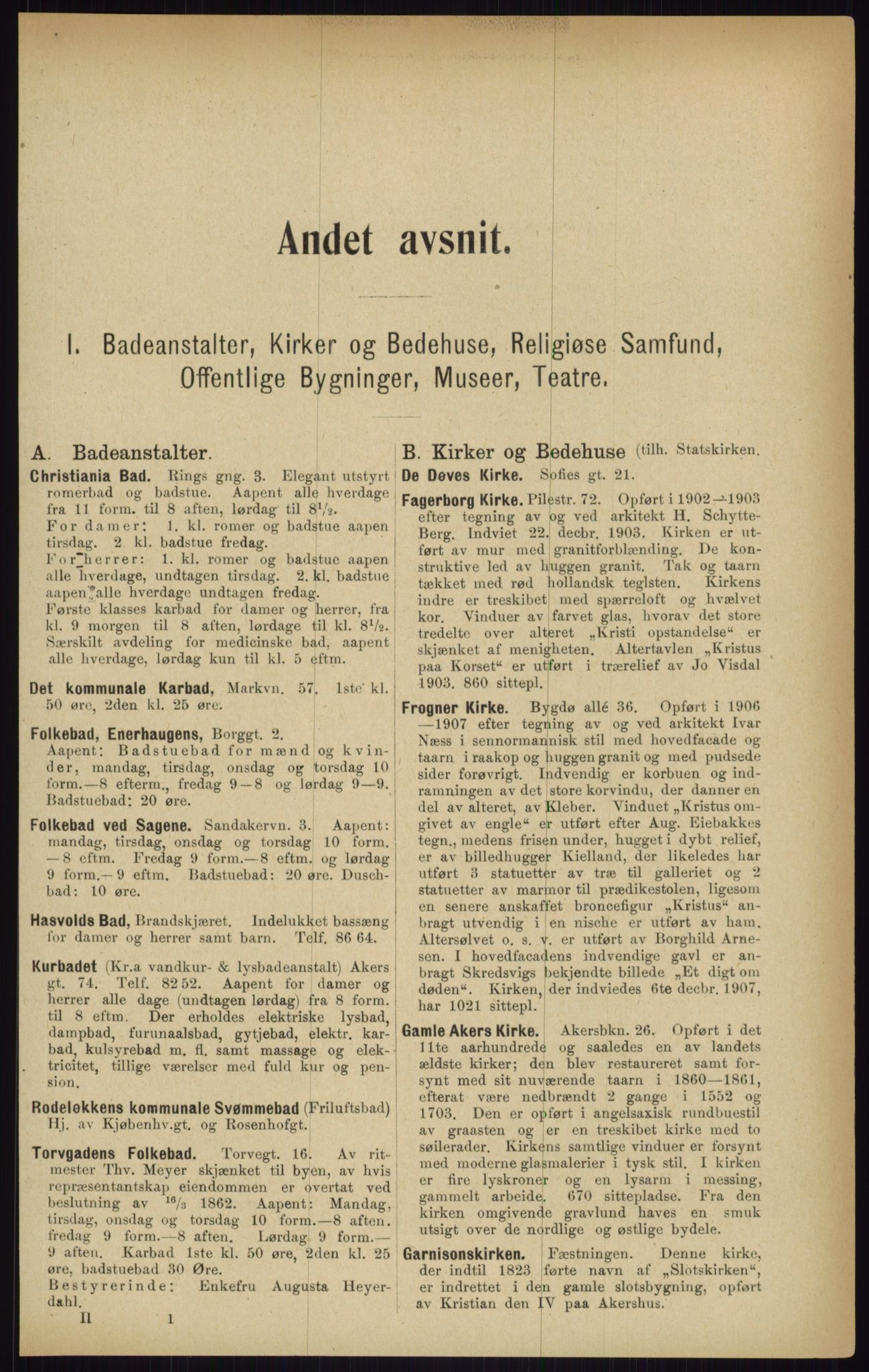 Kristiania/Oslo adressebok, PUBL/-, 1916, p. 119