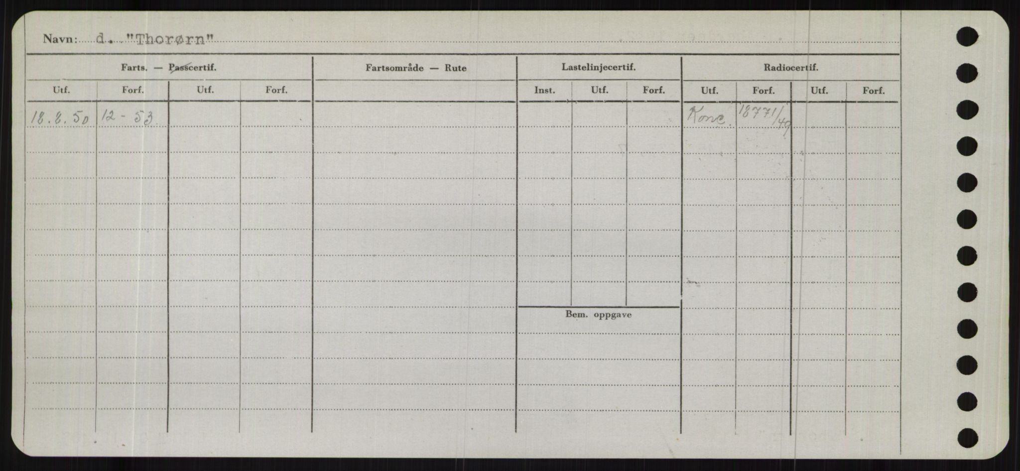 Sjøfartsdirektoratet med forløpere, Skipsmålingen, RA/S-1627/H/Hb/L0005: Fartøy, T-Å, p. 162