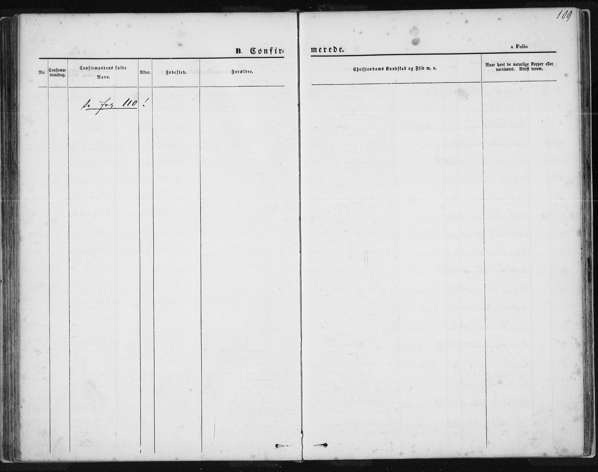 Tysvær sokneprestkontor, SAST/A -101864/H/Ha/Haa/L0005: Parish register (official) no. A 5, 1865-1878, p. 109