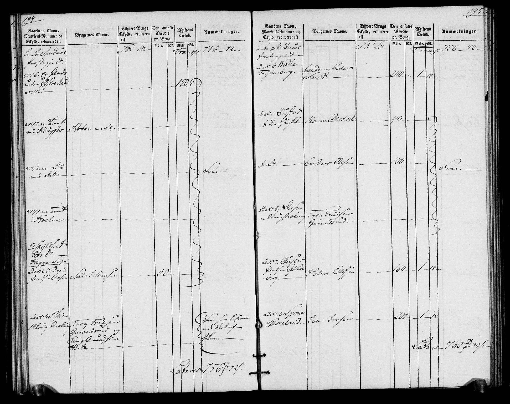 Rentekammeret inntil 1814, Realistisk ordnet avdeling, RA/EA-4070/N/Ne/Nea/L0065: Buskerud fogderi. Oppebørselsregister for Eiker, Modum og Sigdal prestegjeld, 1803-1804, p. 101