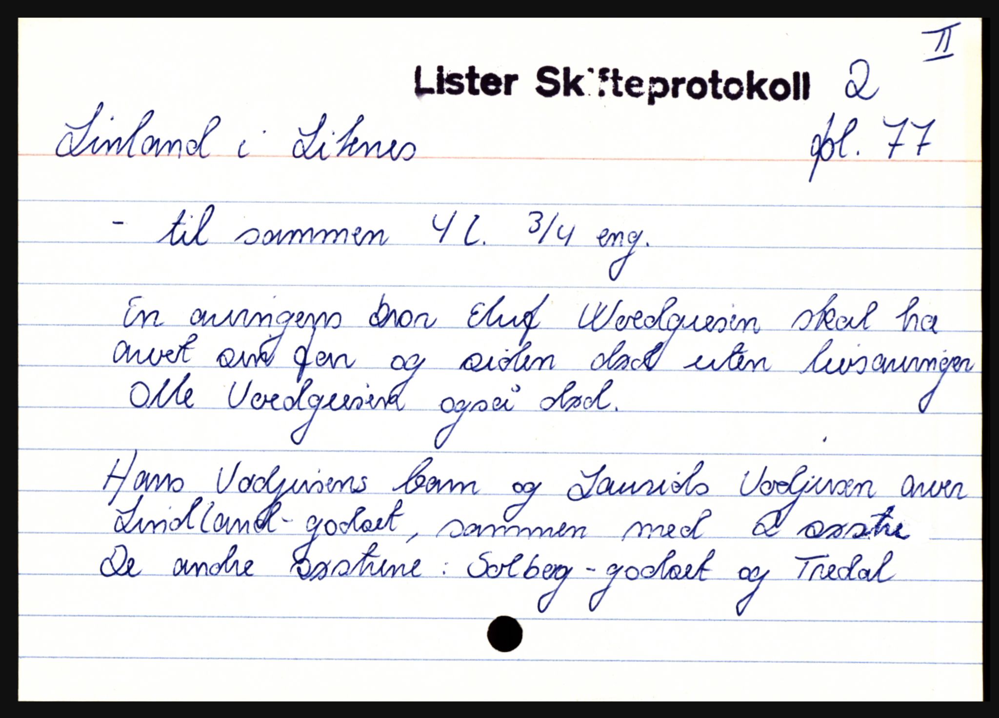 Lister sorenskriveri, AV/SAK-1221-0003/H, p. 23707