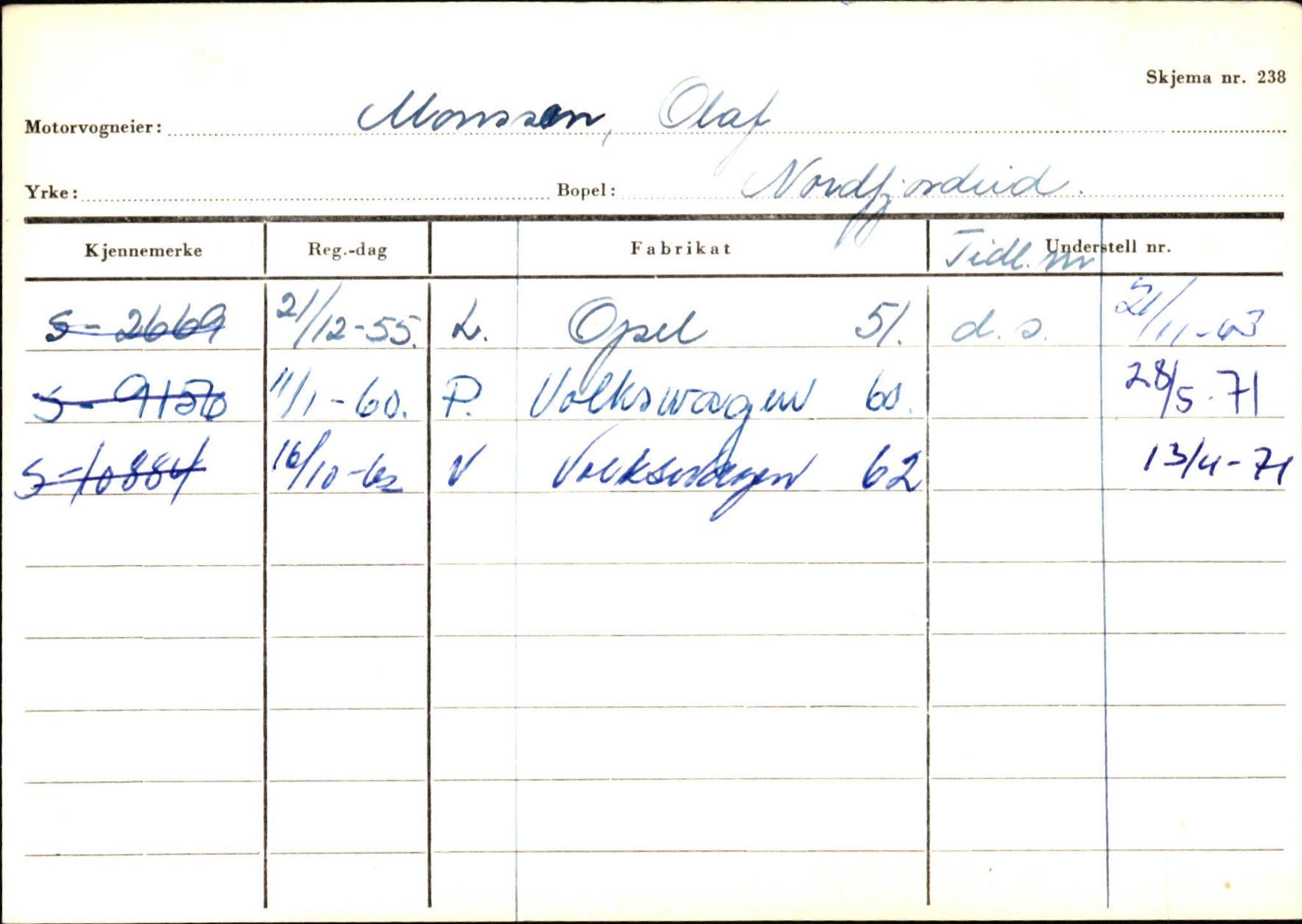 Statens vegvesen, Sogn og Fjordane vegkontor, AV/SAB-A-5301/4/F/L0129: Eigarregistrer Eid A-S, 1945-1975, p. 1648