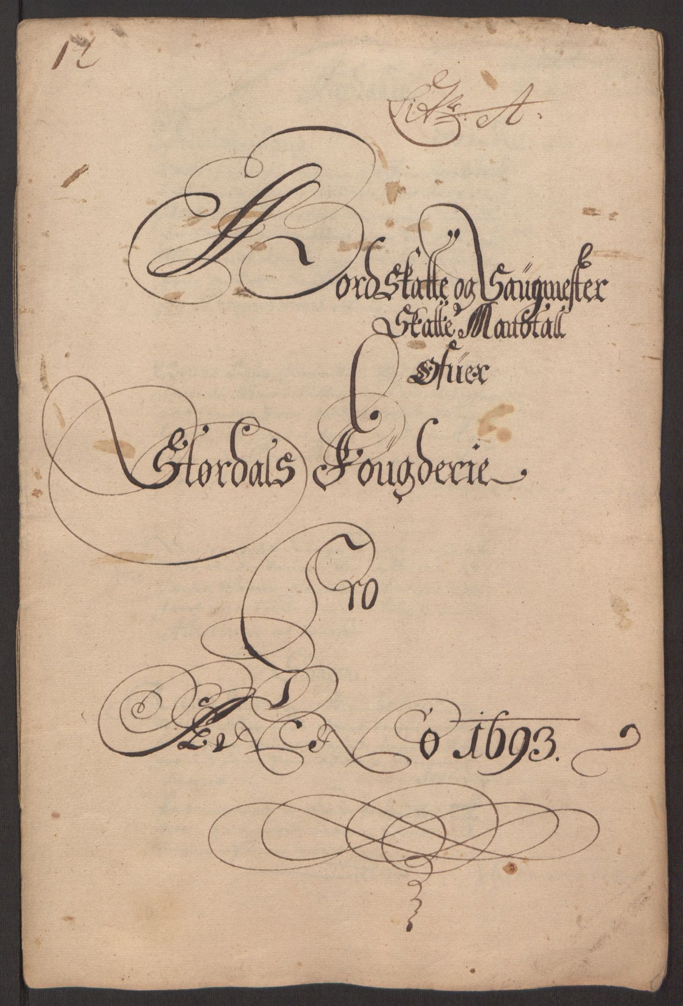 Rentekammeret inntil 1814, Reviderte regnskaper, Fogderegnskap, RA/EA-4092/R62/L4186: Fogderegnskap Stjørdal og Verdal, 1693-1694, p. 22