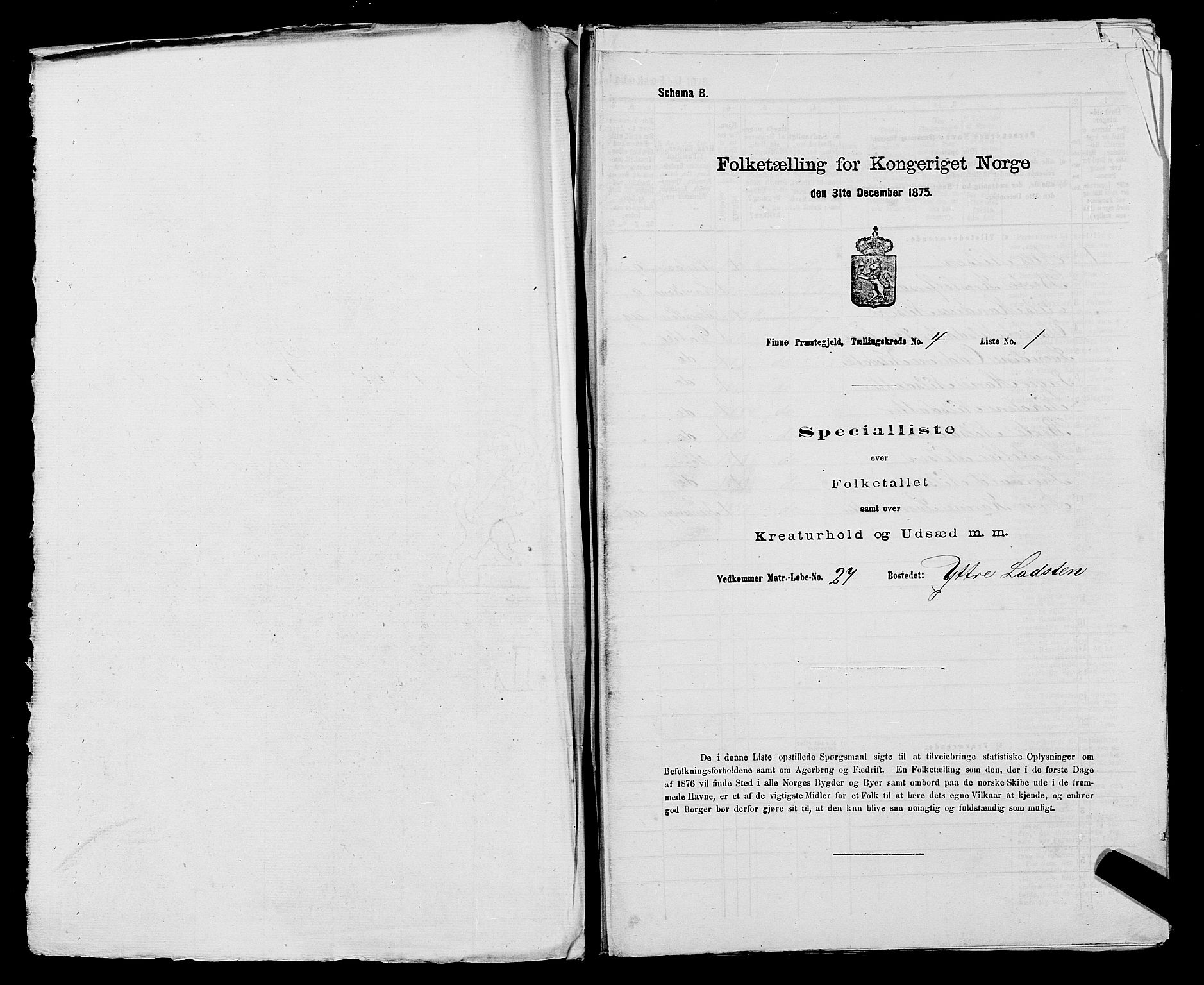 SAST, 1875 census for 1141P Finnøy, 1875, p. 378