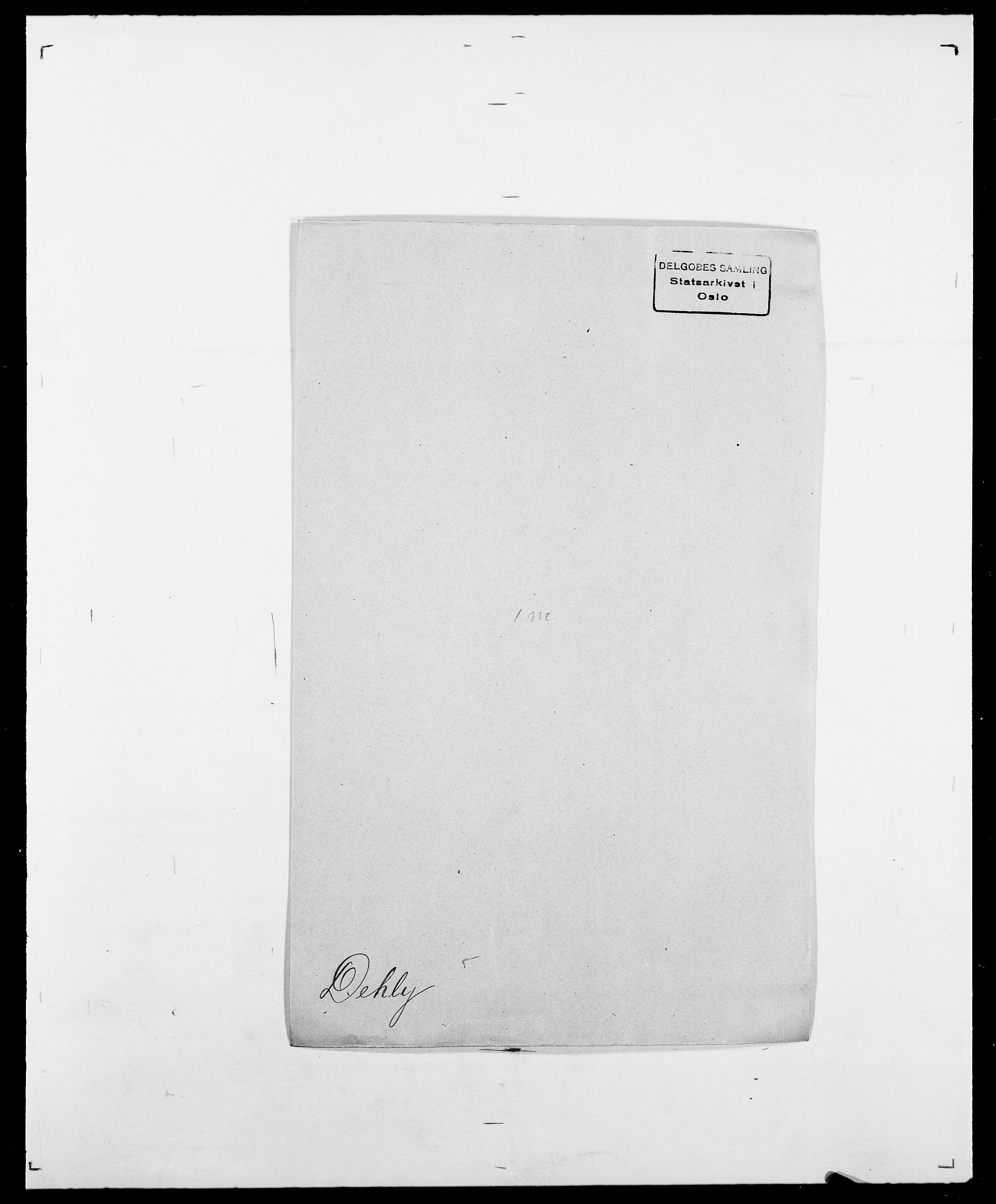 Delgobe, Charles Antoine - samling, SAO/PAO-0038/D/Da/L0009: Dahl - v. Düren, p. 447