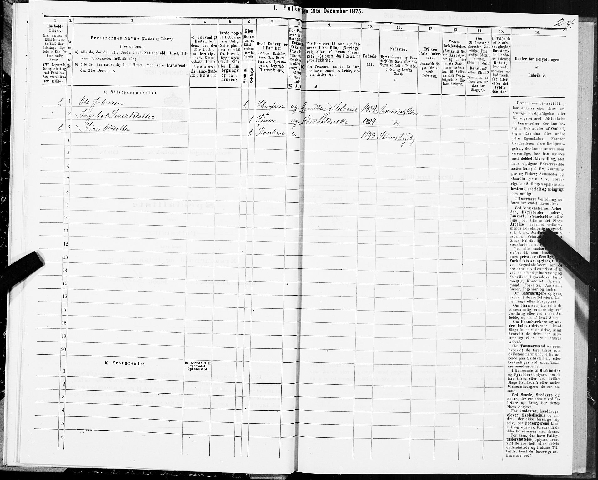 SAT, 1875 census for 1648P Støren, 1875, p. 7024