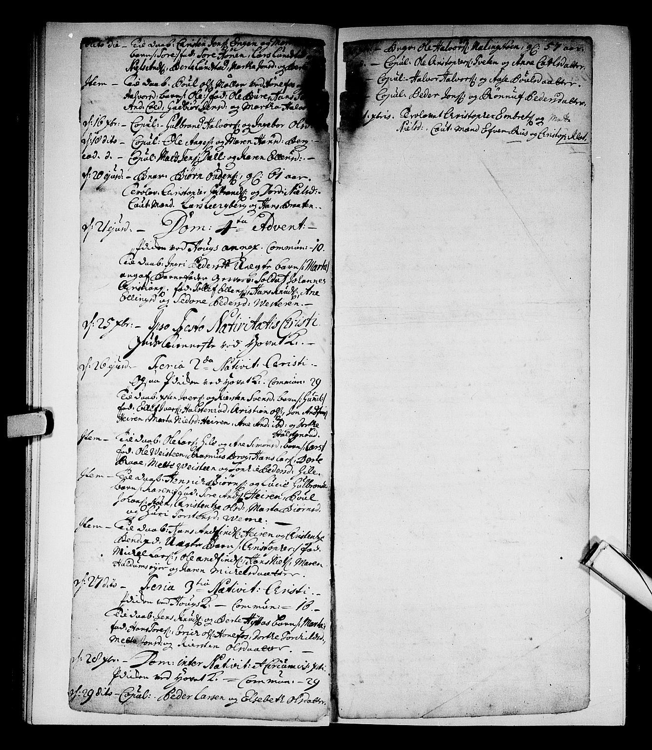 Norderhov kirkebøker, SAKO/A-237/F/Fa/L0002b: Parish register (official) no. 2B, 1726-1739, p. 316-317