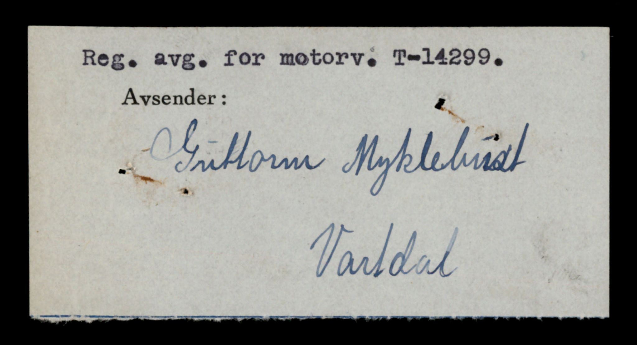 Møre og Romsdal vegkontor - Ålesund trafikkstasjon, AV/SAT-A-4099/F/Fe/L0044: Registreringskort for kjøretøy T 14205 - T 14319, 1927-1998, p. 2748