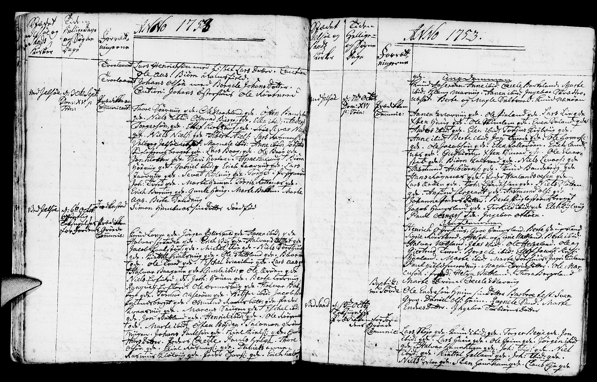 Jelsa sokneprestkontor, AV/SAST-A-101842/01/IV: Parish register (official) no. A 2, 1753-1767