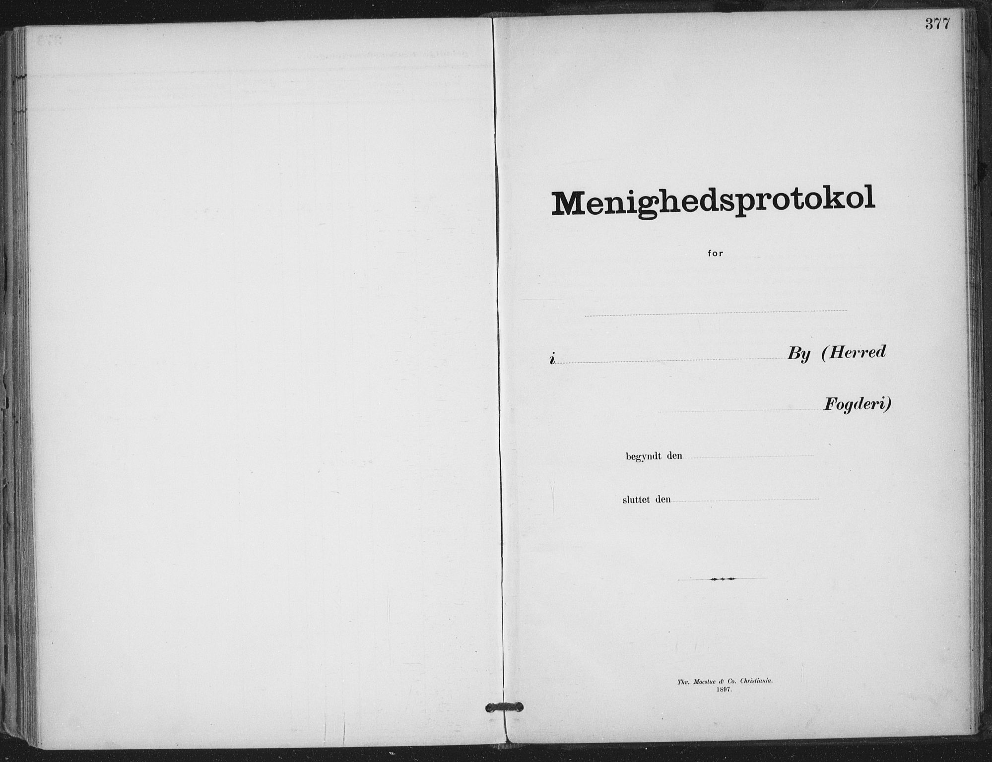 Trøgstad prestekontor Kirkebøker, SAO/A-10925/F/Fa/L0011: Parish register (official) no. I 11, 1899-1919, p. 377