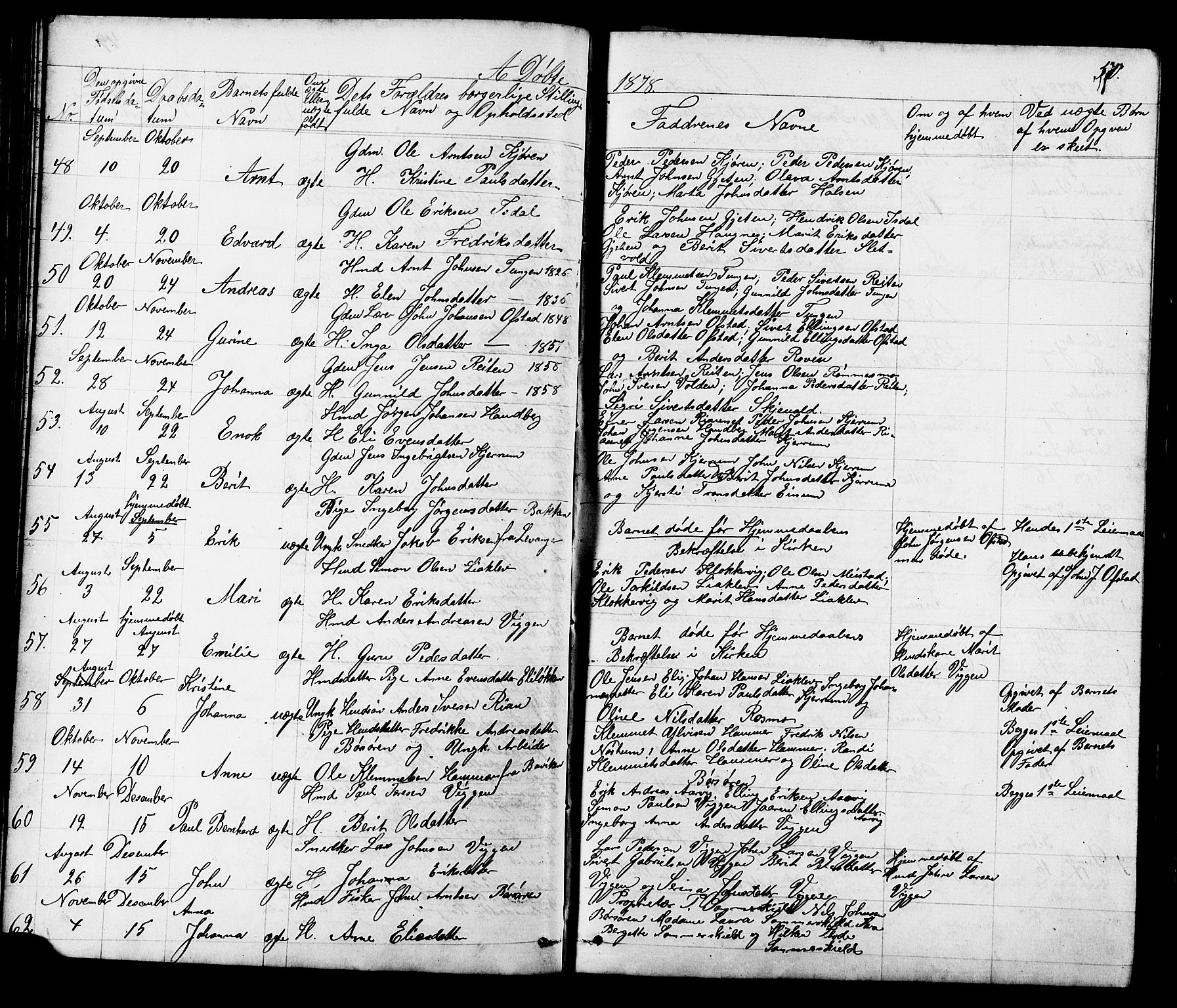 Ministerialprotokoller, klokkerbøker og fødselsregistre - Sør-Trøndelag, SAT/A-1456/665/L0777: Parish register (copy) no. 665C02, 1867-1915, p. 50