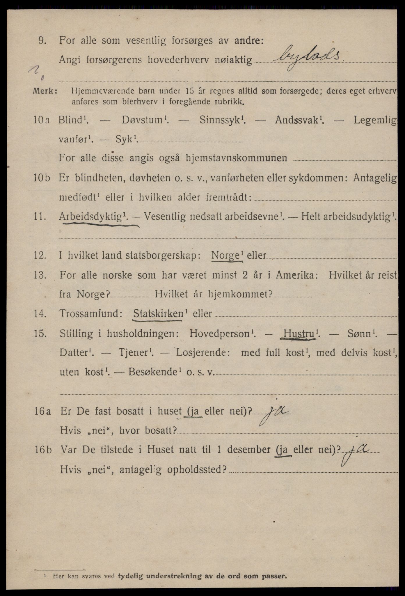 SAT, 1920 census for Ålesund, 1920, p. 23833