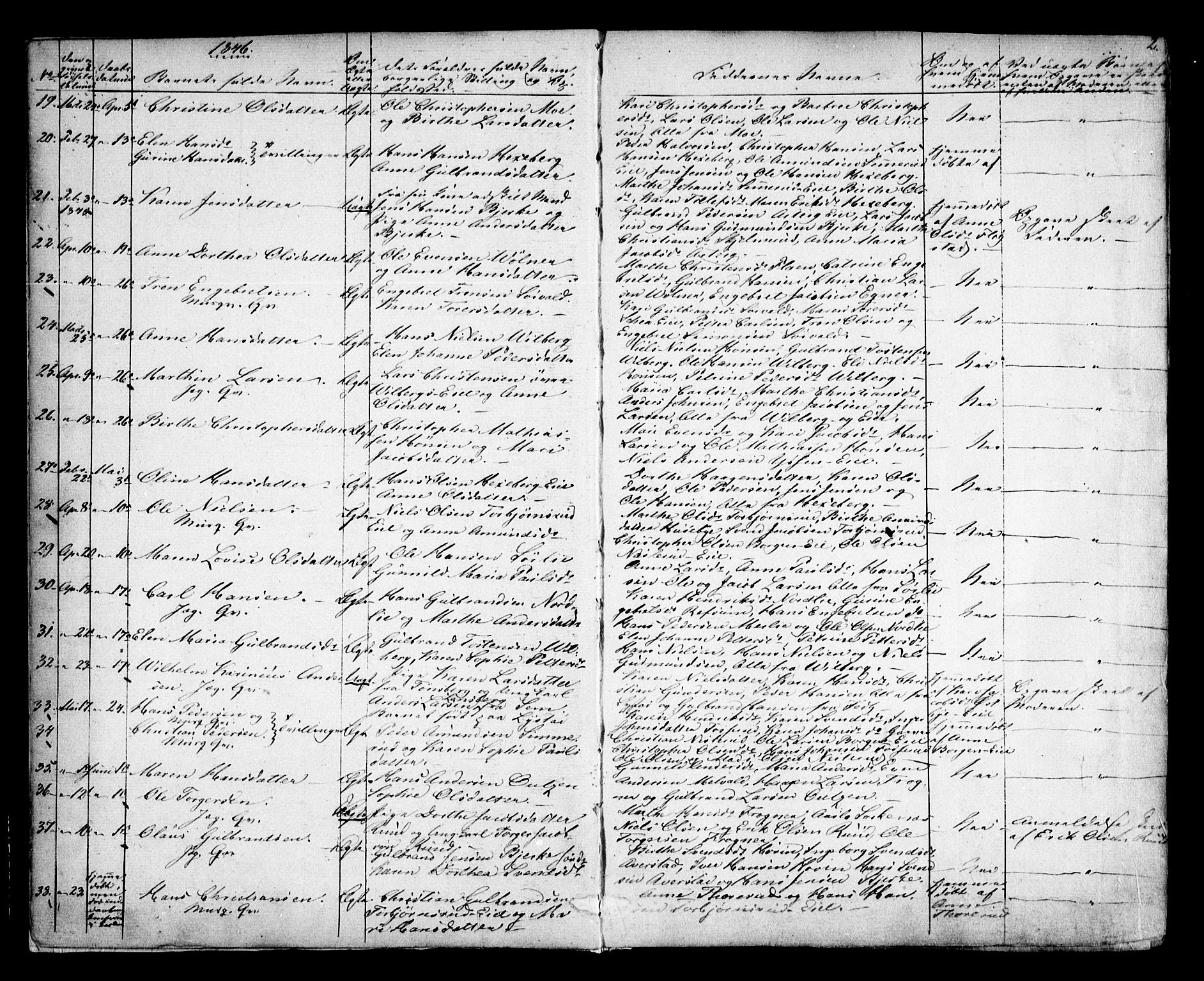 Sørum prestekontor Kirkebøker, SAO/A-10303/F/Fa/L0005: Parish register (official) no. I 5, 1846-1863, p. 2