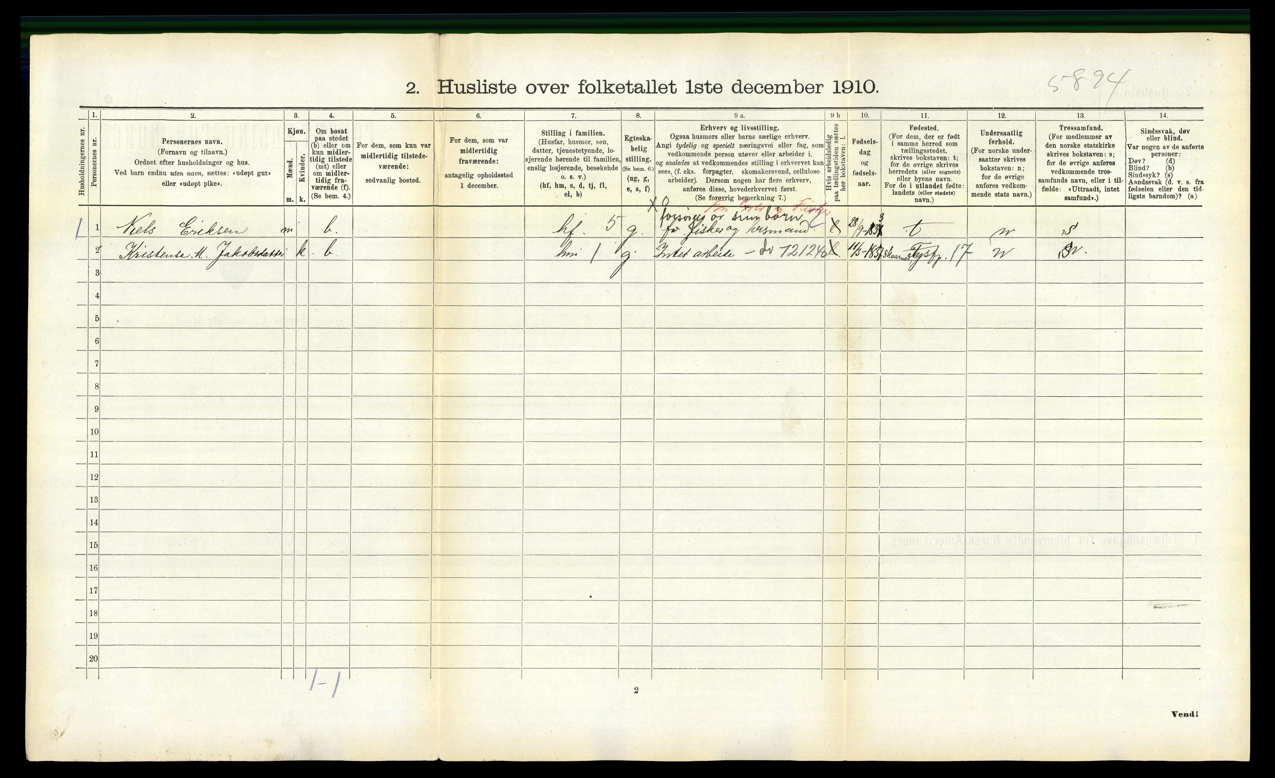 RA, 1910 census for Lødingen, 1910, p. 310