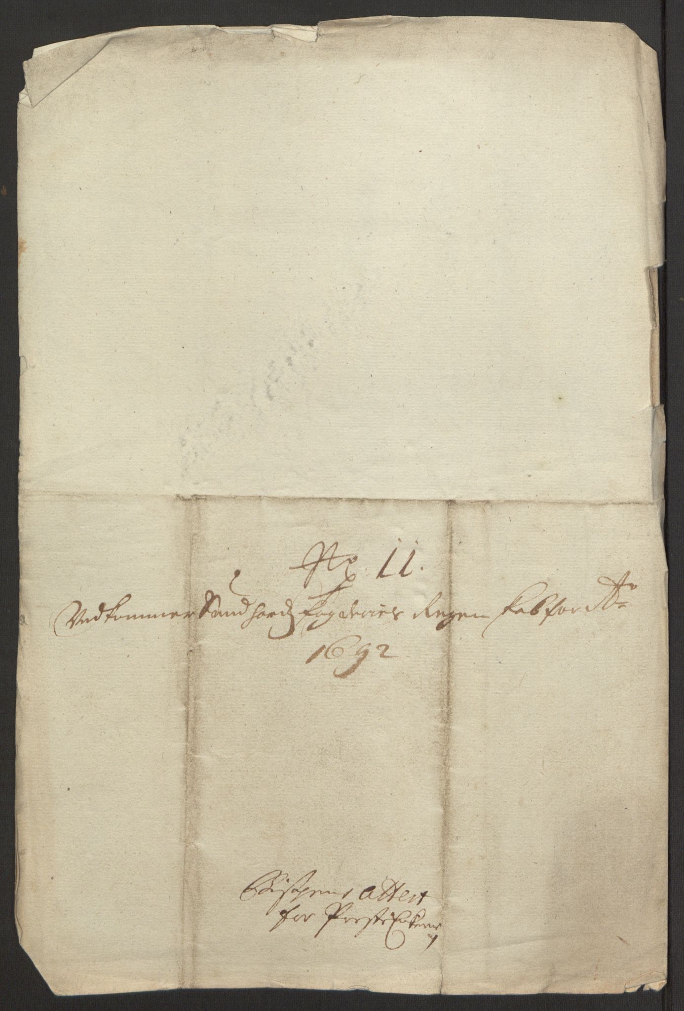 Rentekammeret inntil 1814, Reviderte regnskaper, Fogderegnskap, AV/RA-EA-4092/R48/L2973: Fogderegnskap Sunnhordland og Hardanger, 1691-1692, p. 462