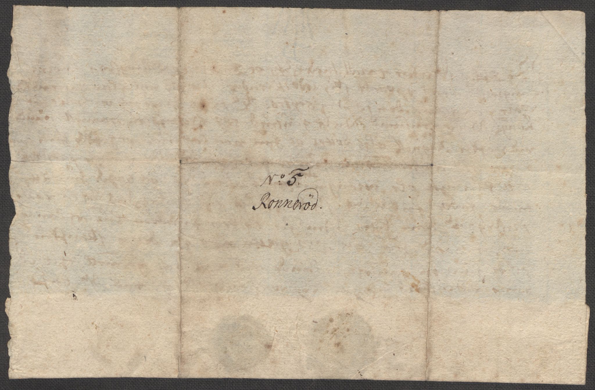 Riksarkivets diplomsamling, RA/EA-5965/F15/L0021: Prestearkiv - Vestfold, 1573-1858, p. 85