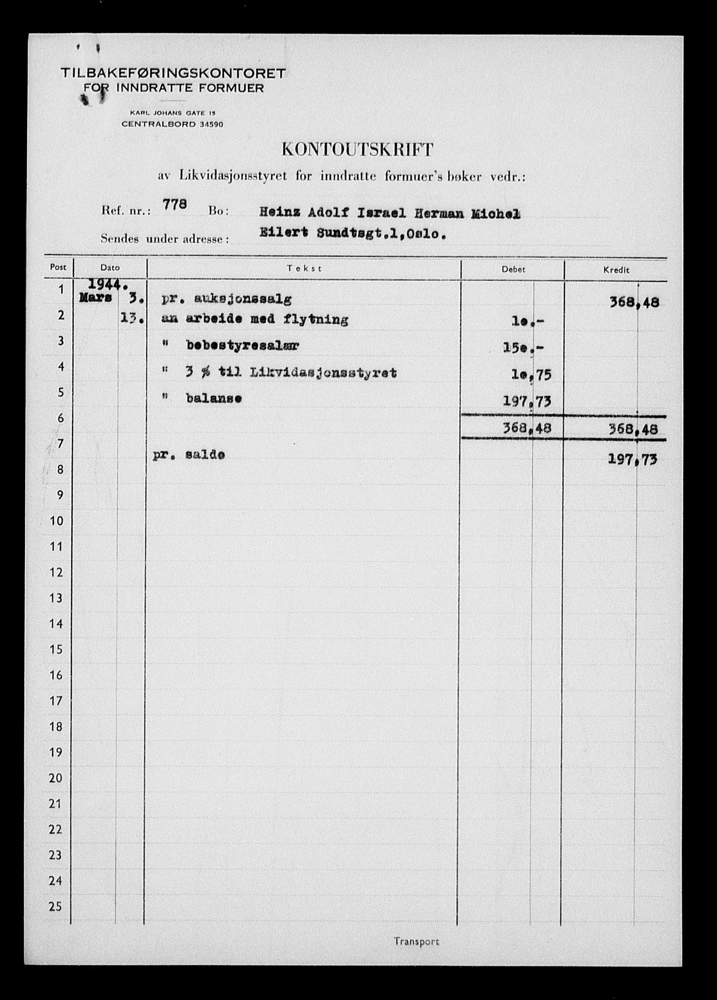 Justisdepartementet, Tilbakeføringskontoret for inndratte formuer, RA/S-1564/H/Hc/Hcc/L0964: --, 1945-1947, p. 827