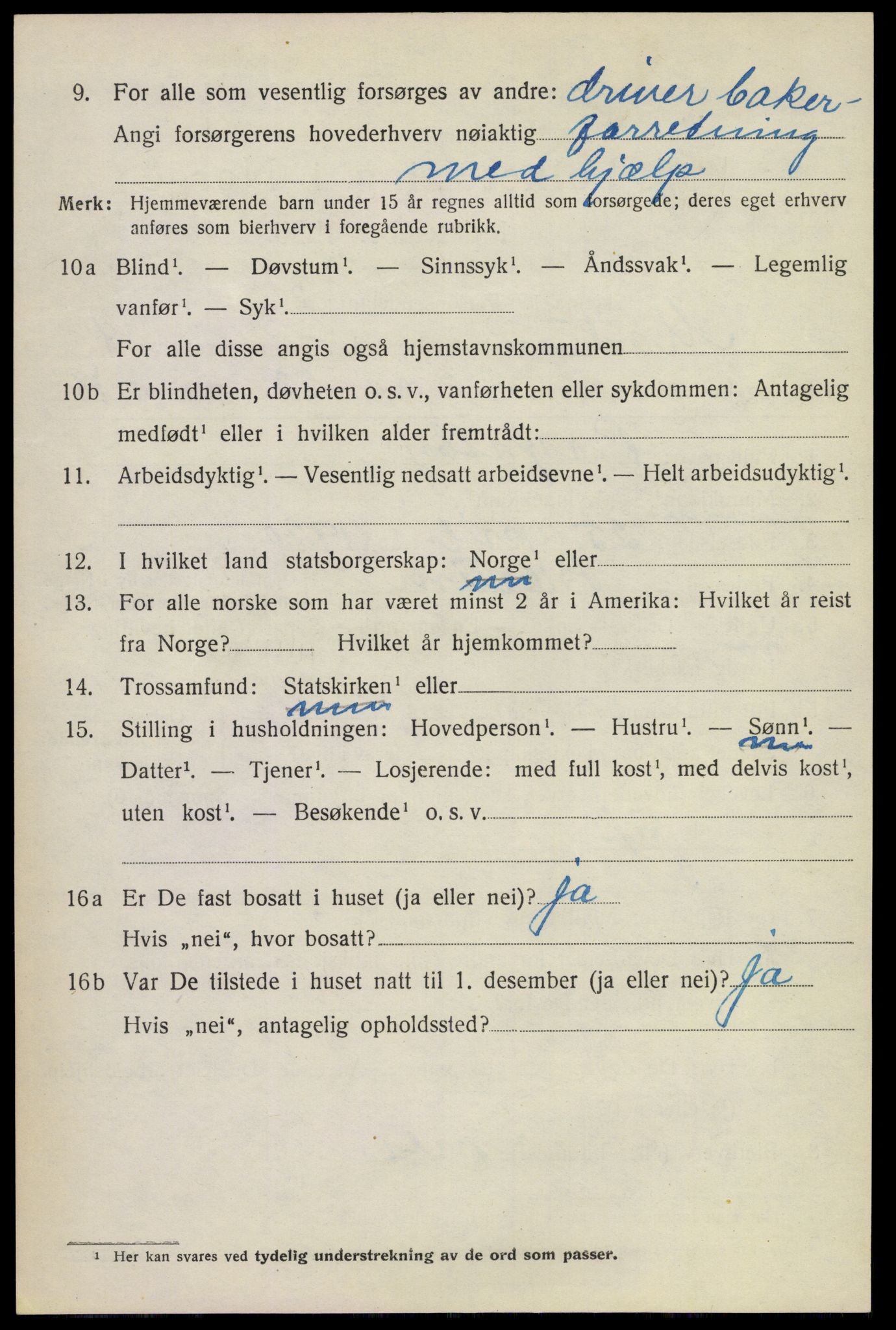 SAKO, 1920 census for Modum, 1920, p. 11058