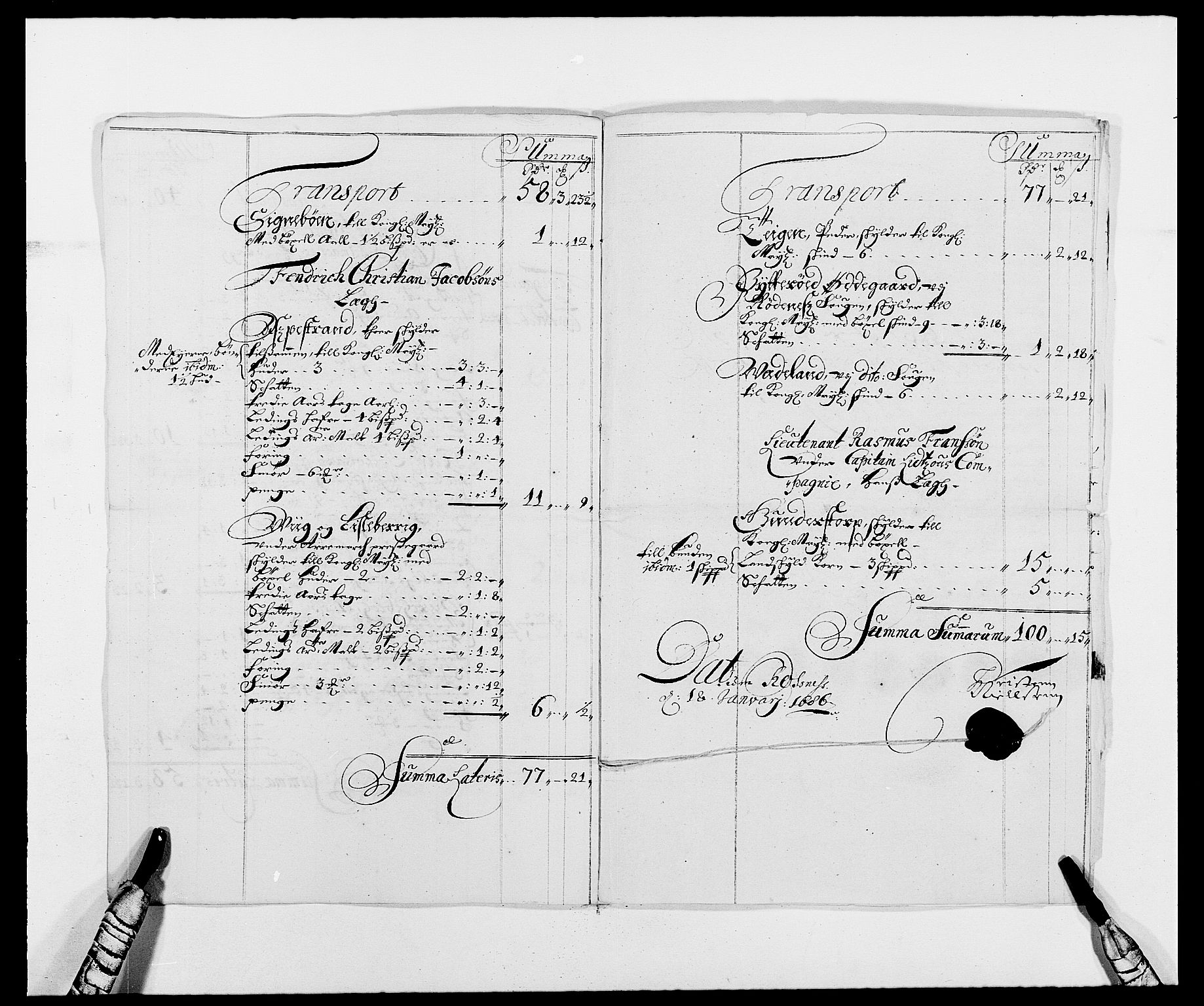 Rentekammeret inntil 1814, Reviderte regnskaper, Fogderegnskap, AV/RA-EA-4092/R01/L0006: Fogderegnskap Idd og Marker, 1685-1686, p. 201