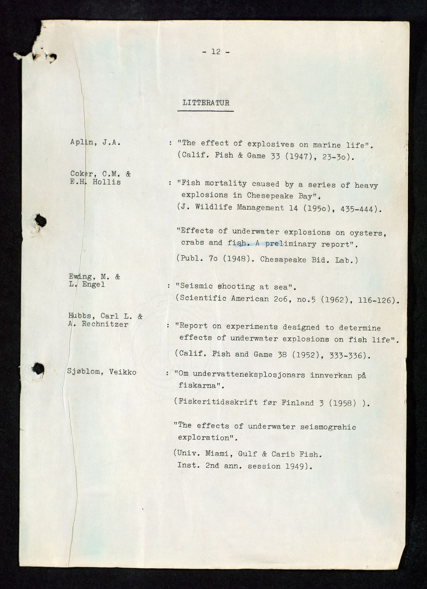 Industridepartementet, Oljekontoret, AV/SAST-A-101348/Db/L0006: Seismiske undersøkelser, 1964-1972, p. 31