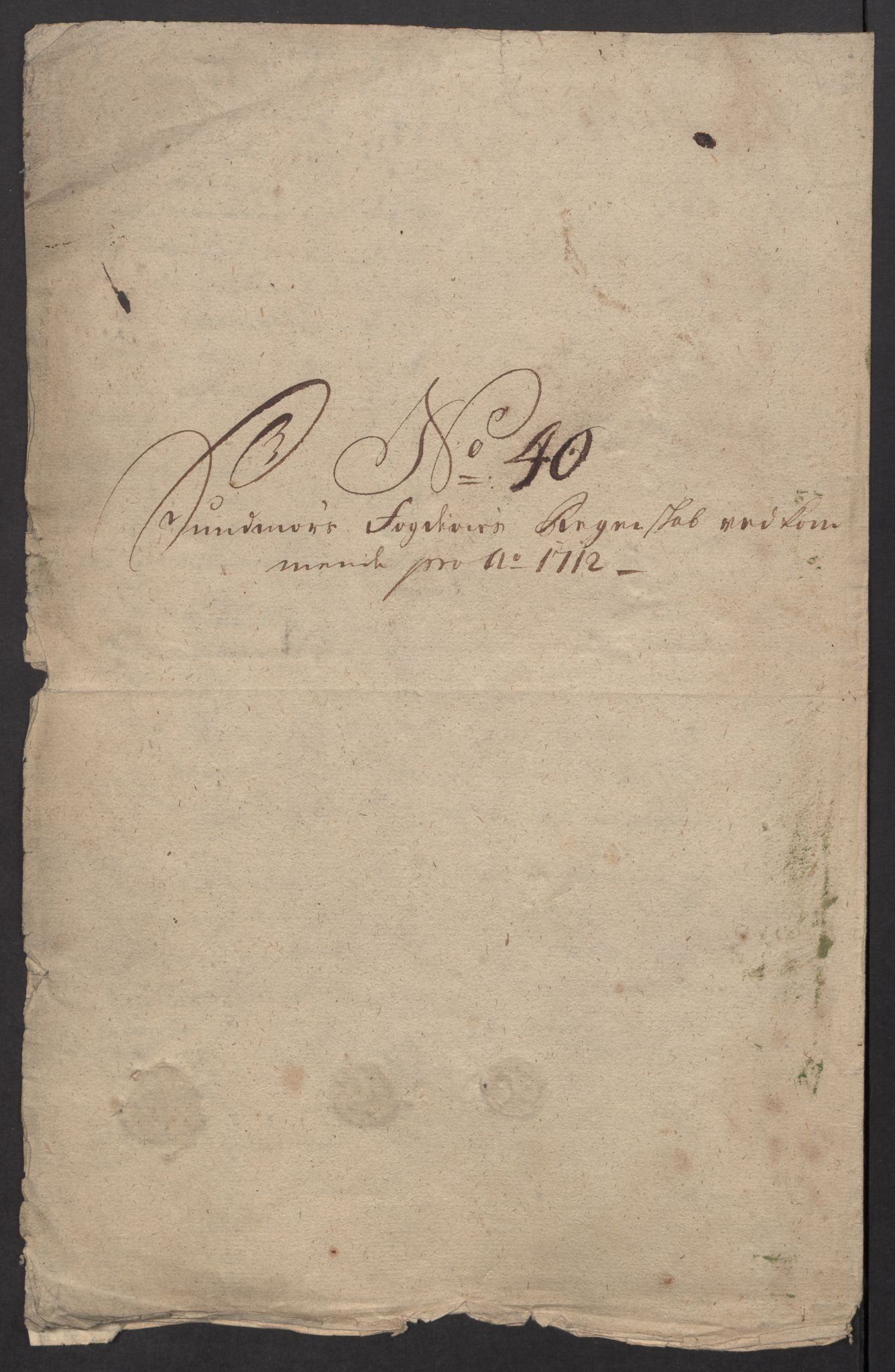 Rentekammeret inntil 1814, Reviderte regnskaper, Fogderegnskap, RA/EA-4092/R54/L3565: Fogderegnskap Sunnmøre, 1712-1713, p. 231