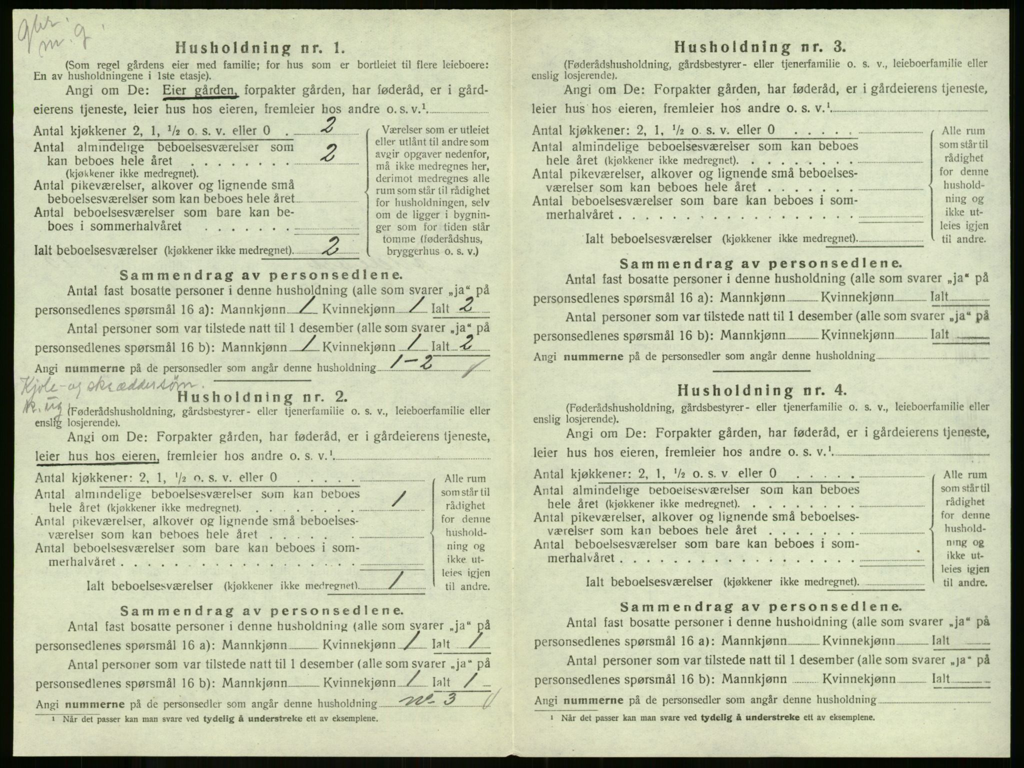 SAKO, 1920 census for Andebu, 1920, p. 738