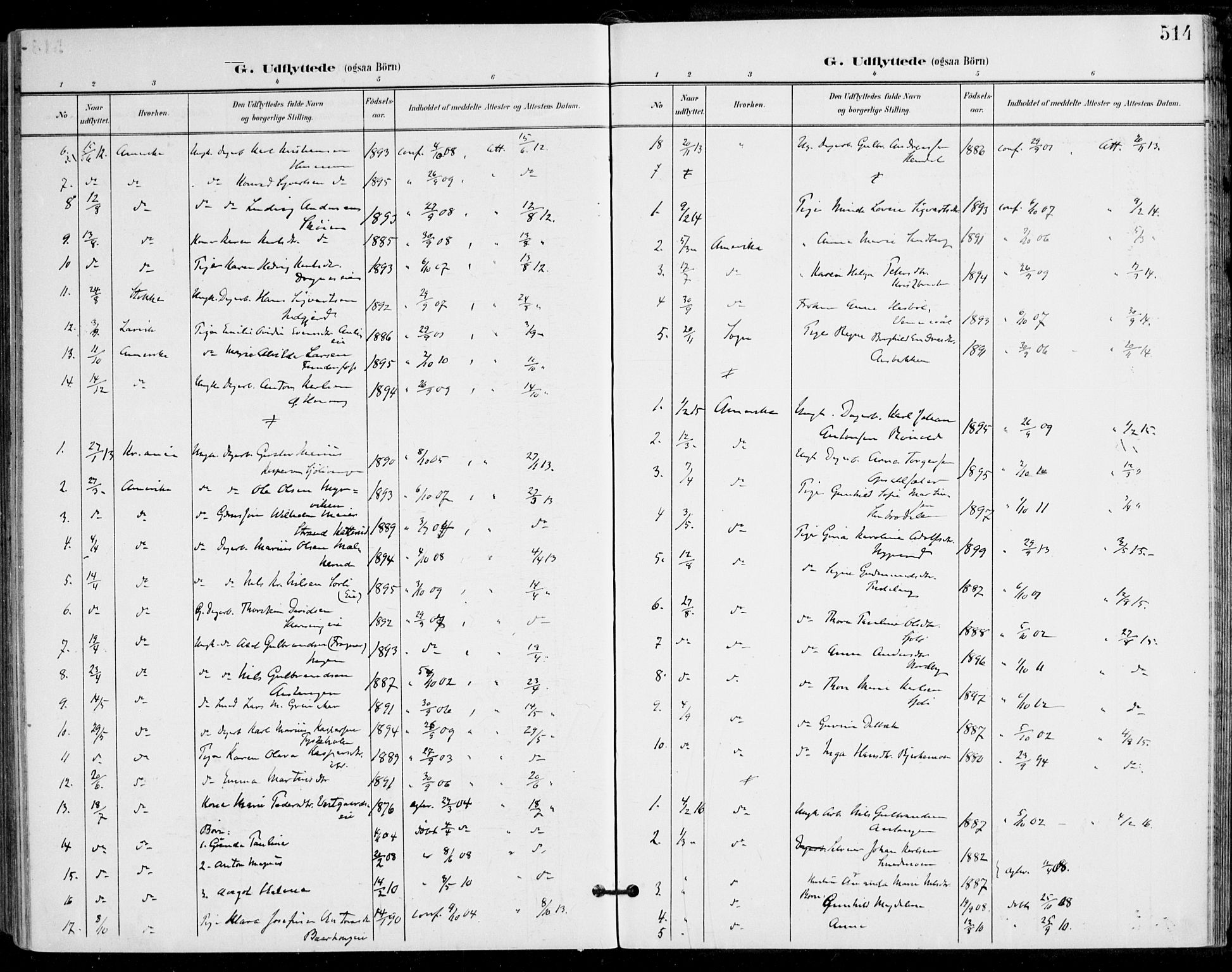 Nes prestekontor Kirkebøker, AV/SAO-A-10410/F/Fa/L0011: Parish register (official) no. I 11, 1899-1918, p. 514