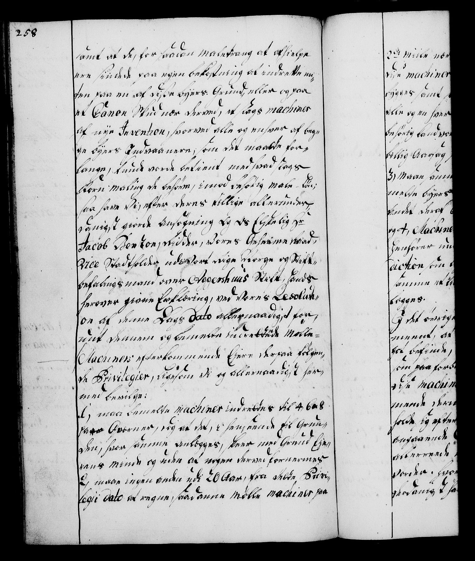 Rentekammeret, Kammerkanselliet, RA/EA-3111/G/Gg/Gga/L0006: Norsk ekspedisjonsprotokoll med register (merket RK 53.6), 1749-1759, p. 258