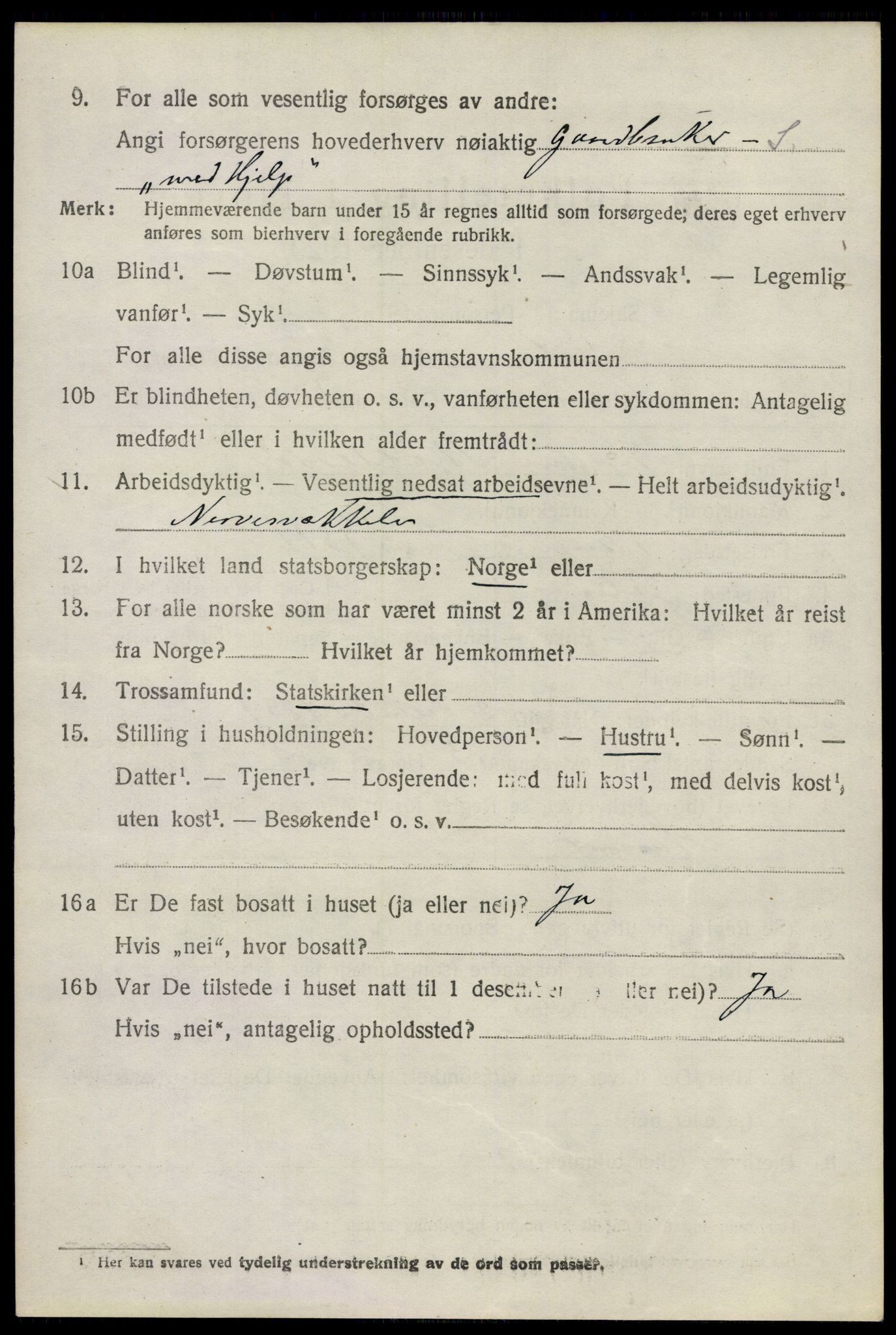 SAO, 1920 census for Moss land district, 1920, p. 6644