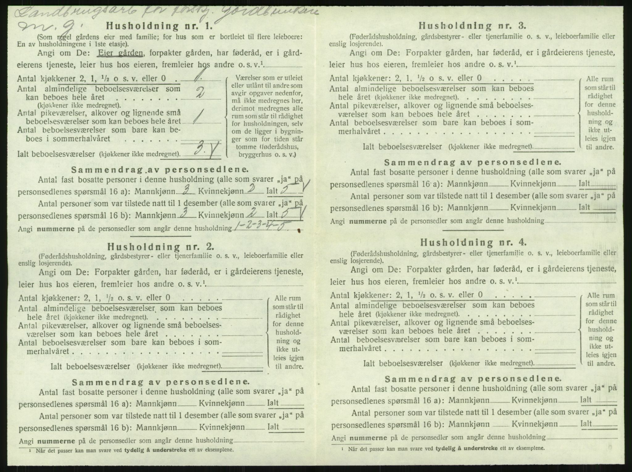 SAT, 1920 census for Røra, 1920, p. 338