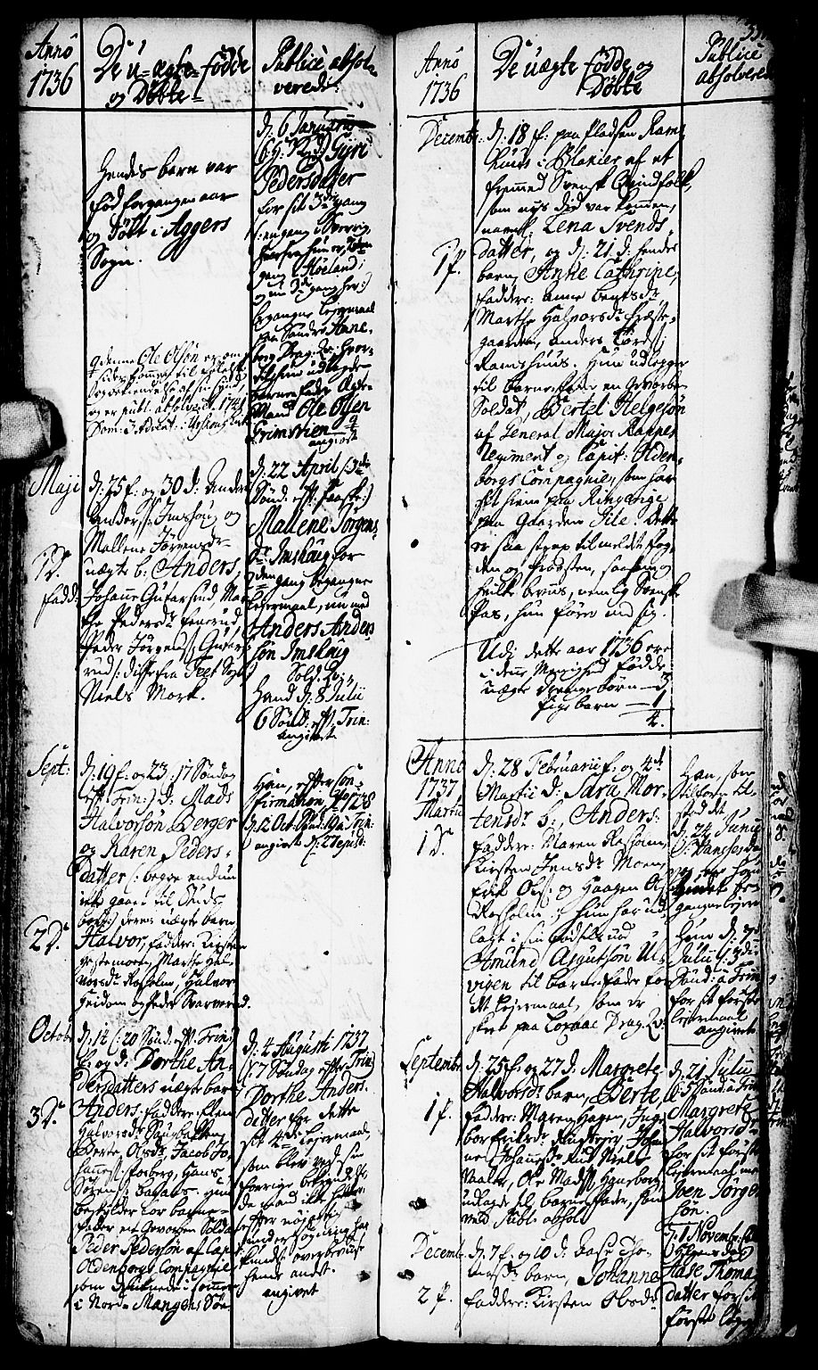 Aurskog prestekontor Kirkebøker, SAO/A-10304a/F/Fa/L0002: Parish register (official) no. I 2, 1735-1766, p. 351