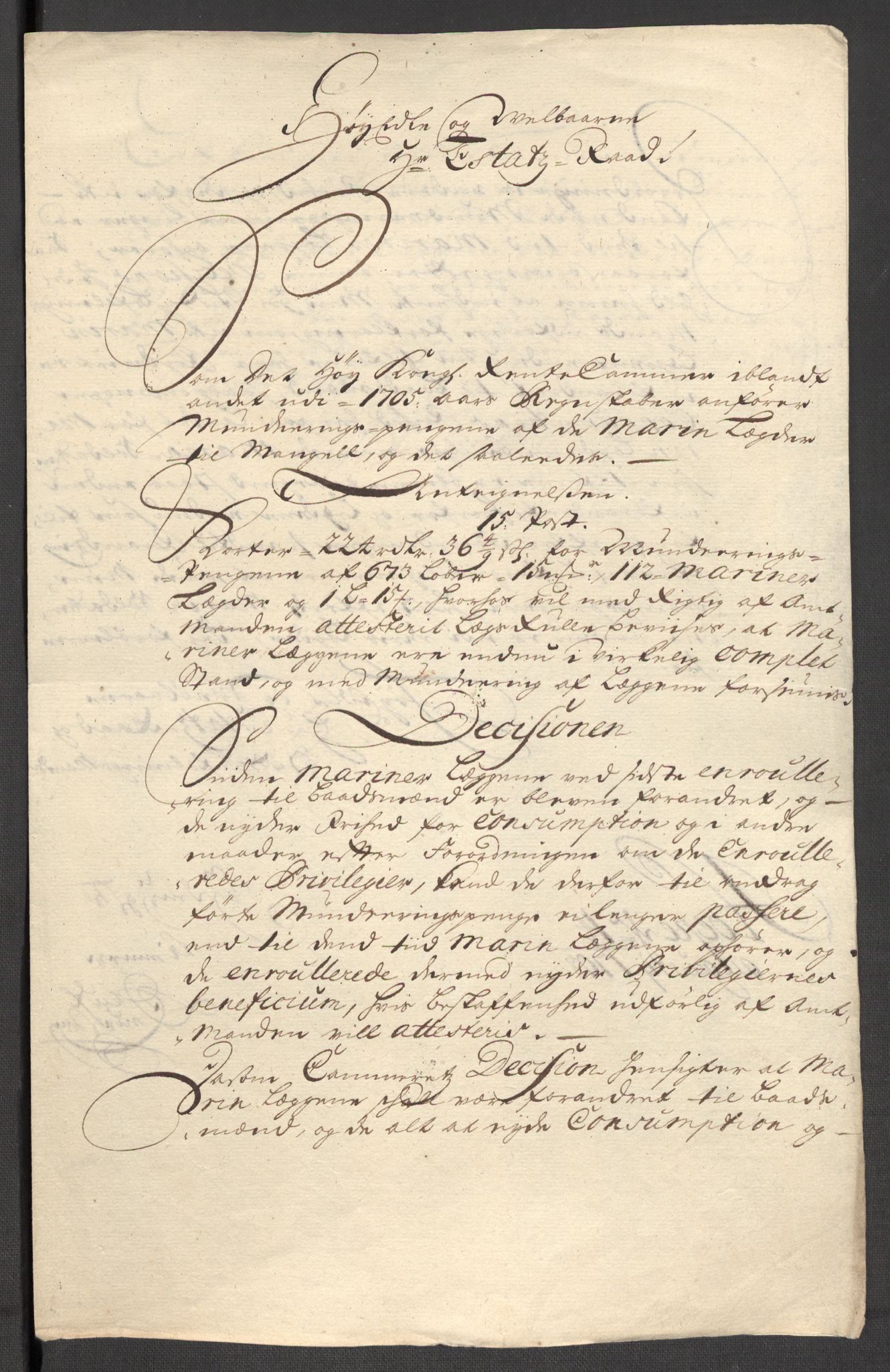 Rentekammeret inntil 1814, Reviderte regnskaper, Fogderegnskap, AV/RA-EA-4092/R48/L2983: Fogderegnskap Sunnhordland og Hardanger, 1705, p. 432